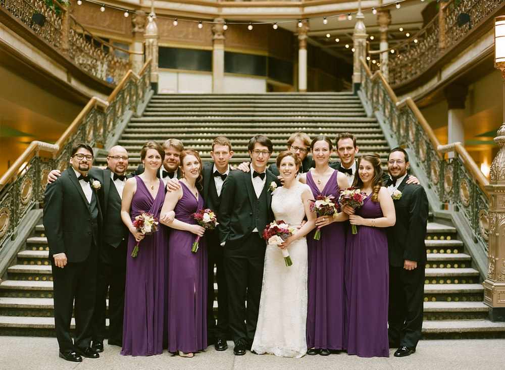 Classic Wedding at Cleveland Hyatt Arcade