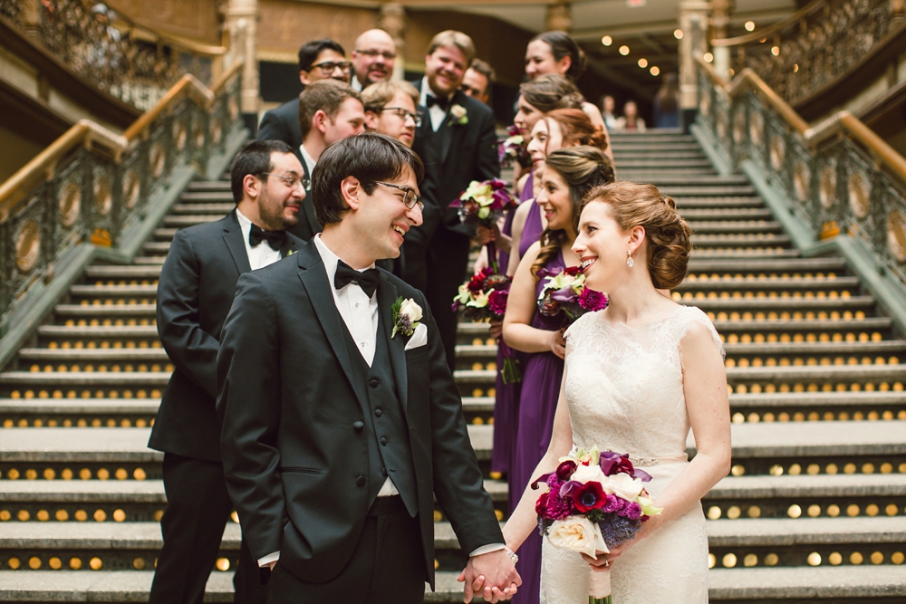 Classic Wedding at Cleveland Hyatt Arcade