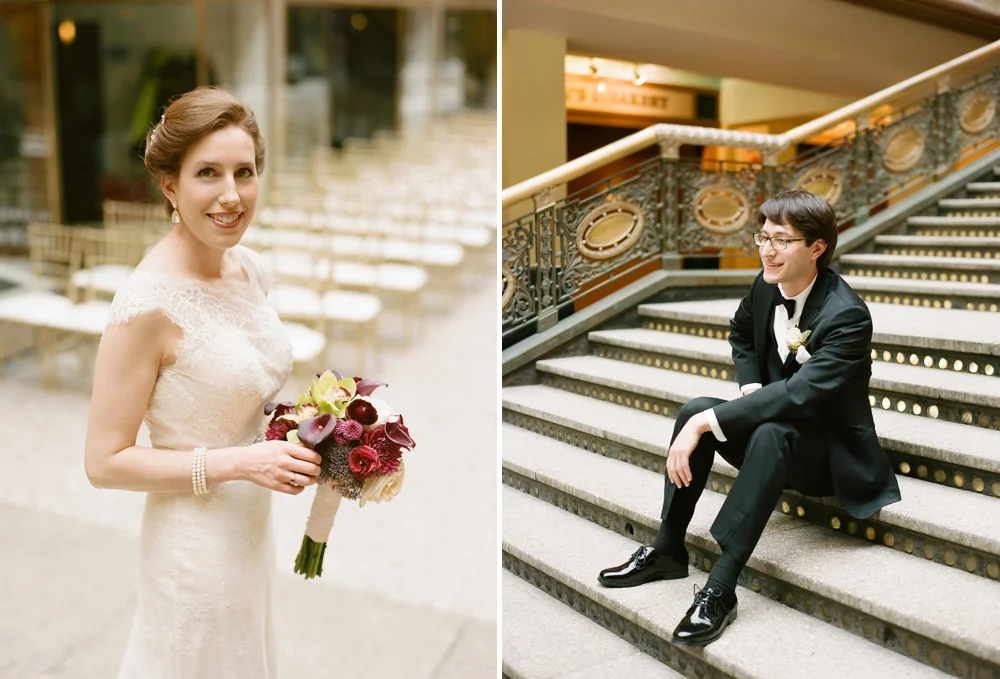 Classic Wedding at Cleveland Hyatt Arcade