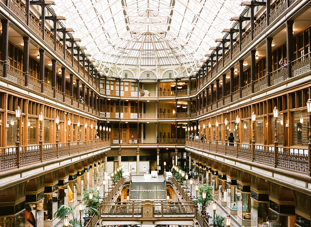 The Arcade Cleveland Wedding Details