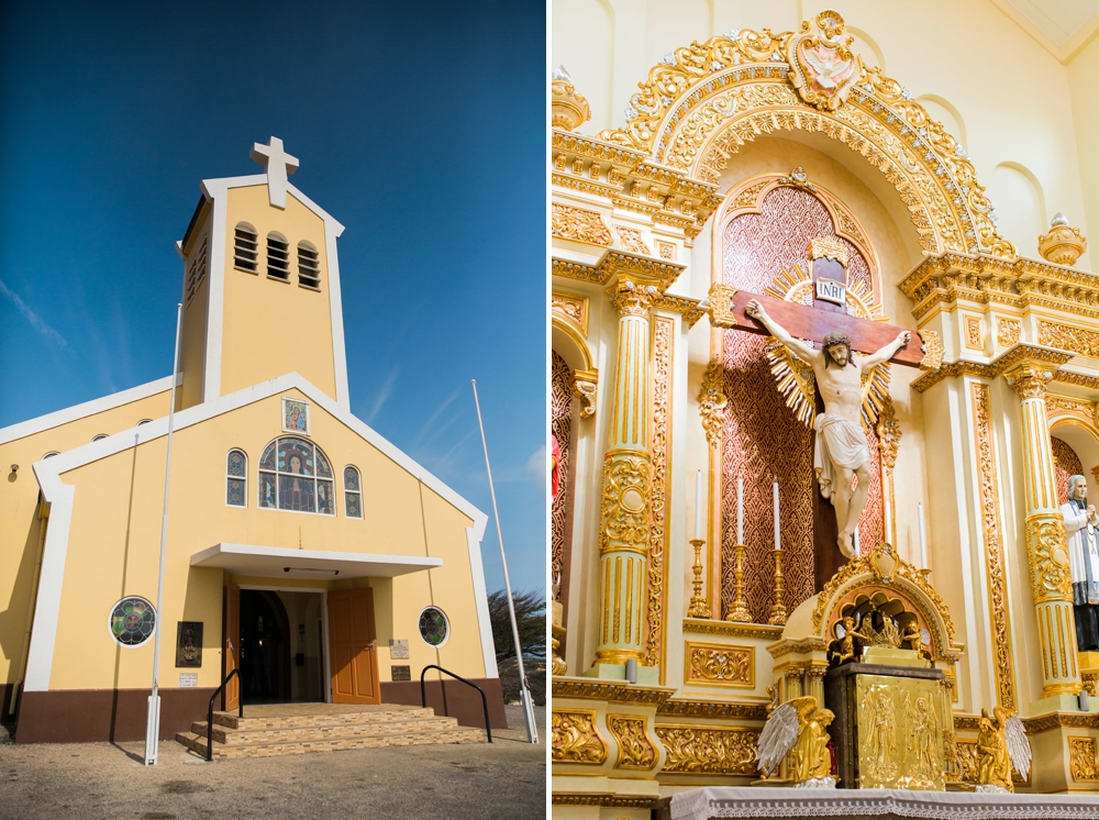 Santa Filomena Catholic Church Aruba Wedding