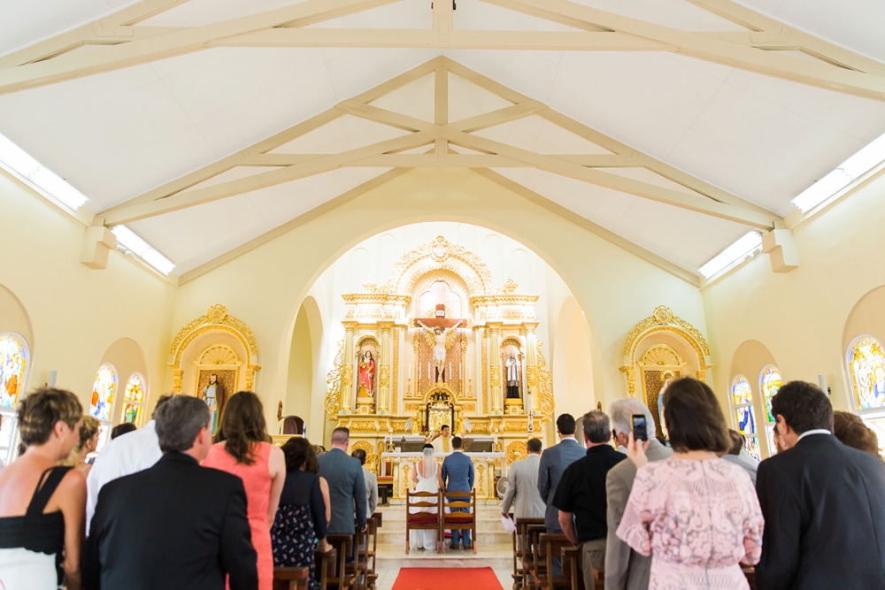 Santa Filomena Catholic Church Aruba Wedding