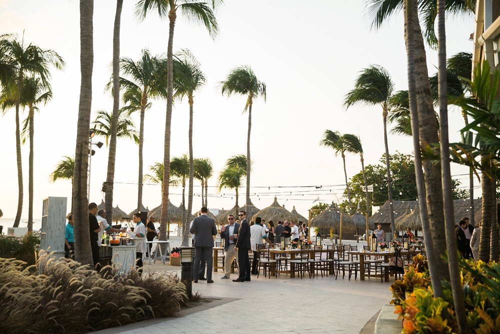 Palm Beach Aruba Wedding