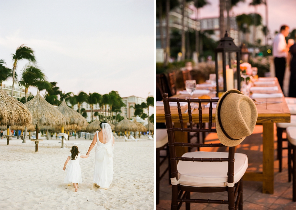 Wedding Reception at Aruba Marriott Resort