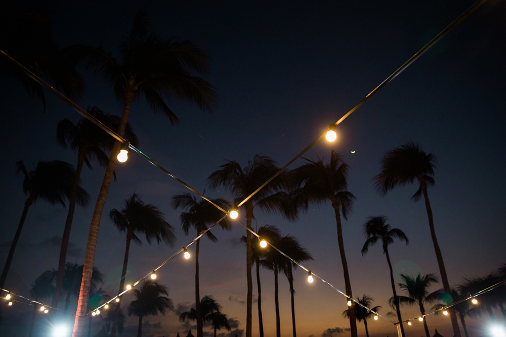 Wedding Reception at Aruba Marriott Resort