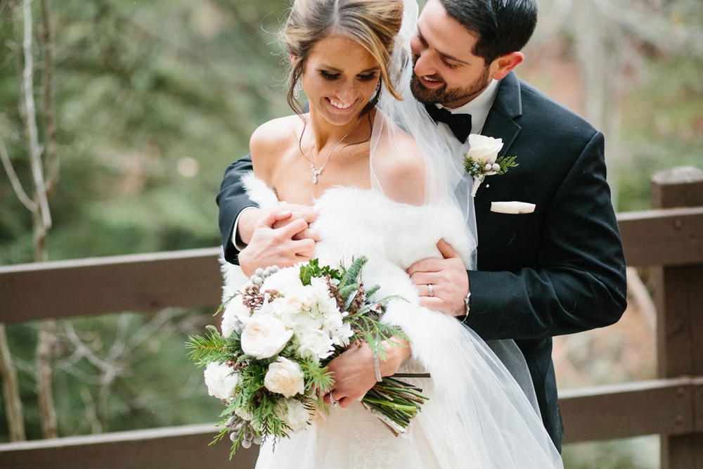 Brecksville Ohio Winter Wedding Photos