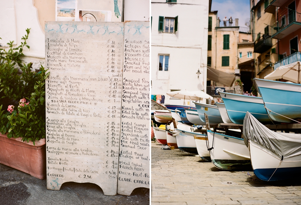 Monterosso al Mare Italy Boats