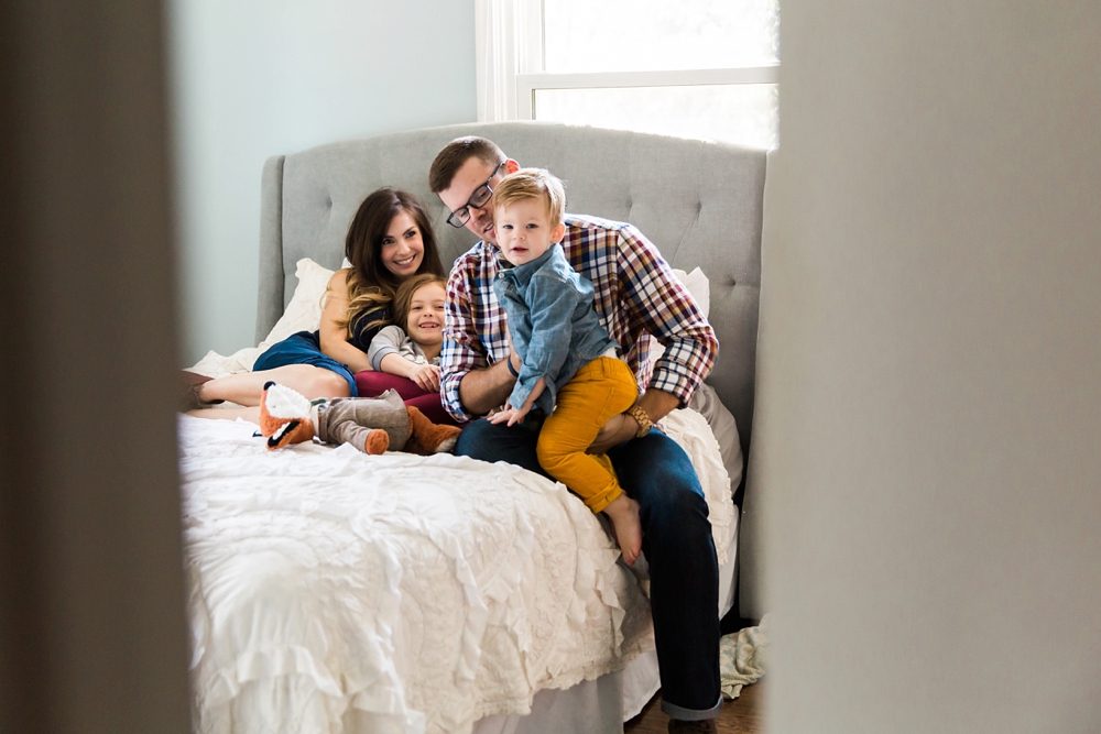 Cincinnati In-Home Lifestyle Family Photos