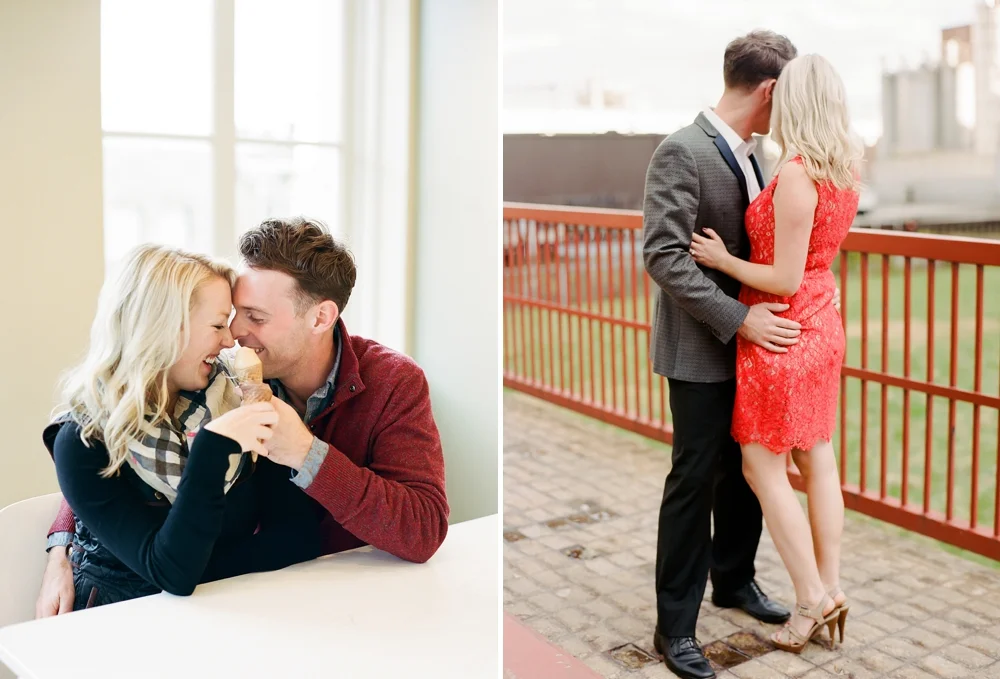Mitchell's Ice Cream Cleveland Engagement