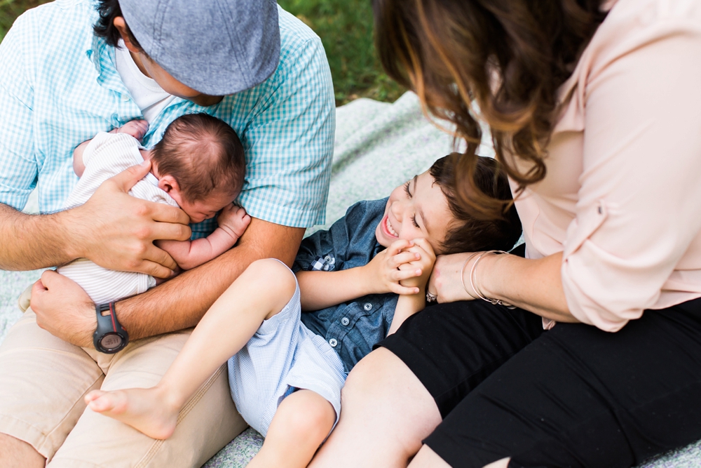 Akron Ohio Newborn Session