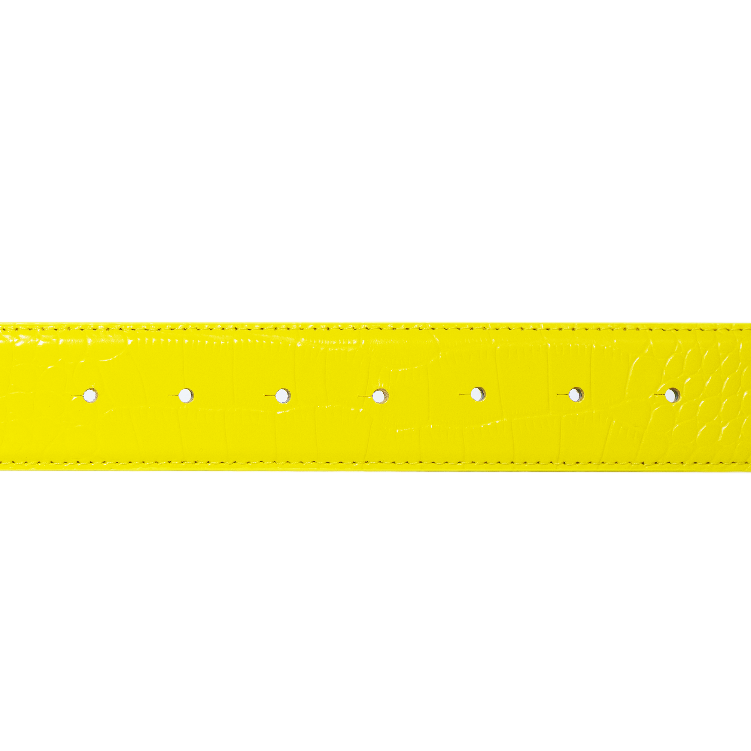 Crocskin Belt YELLOW 3.png