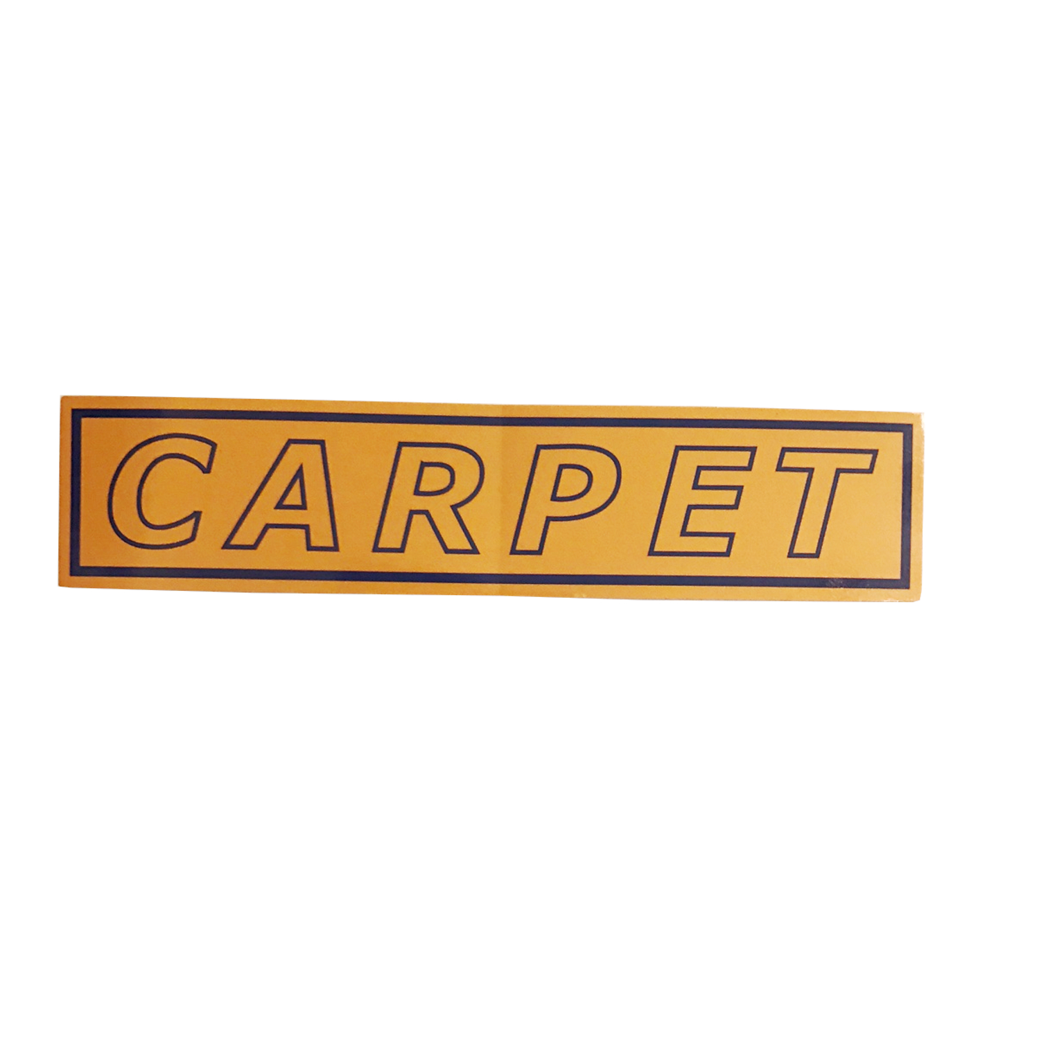 Carpet Outline Sticker