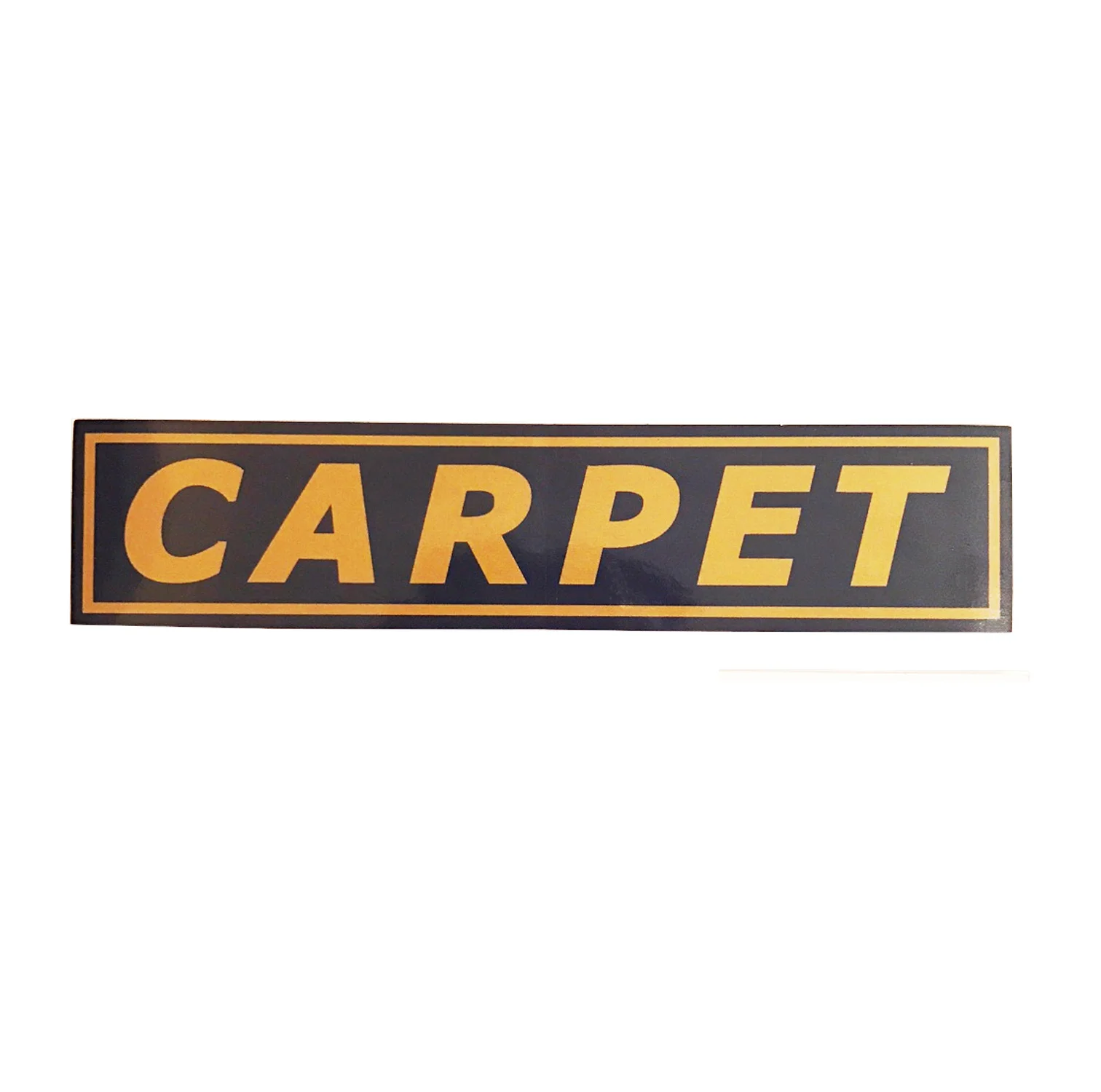 Carpet Bold Sticker