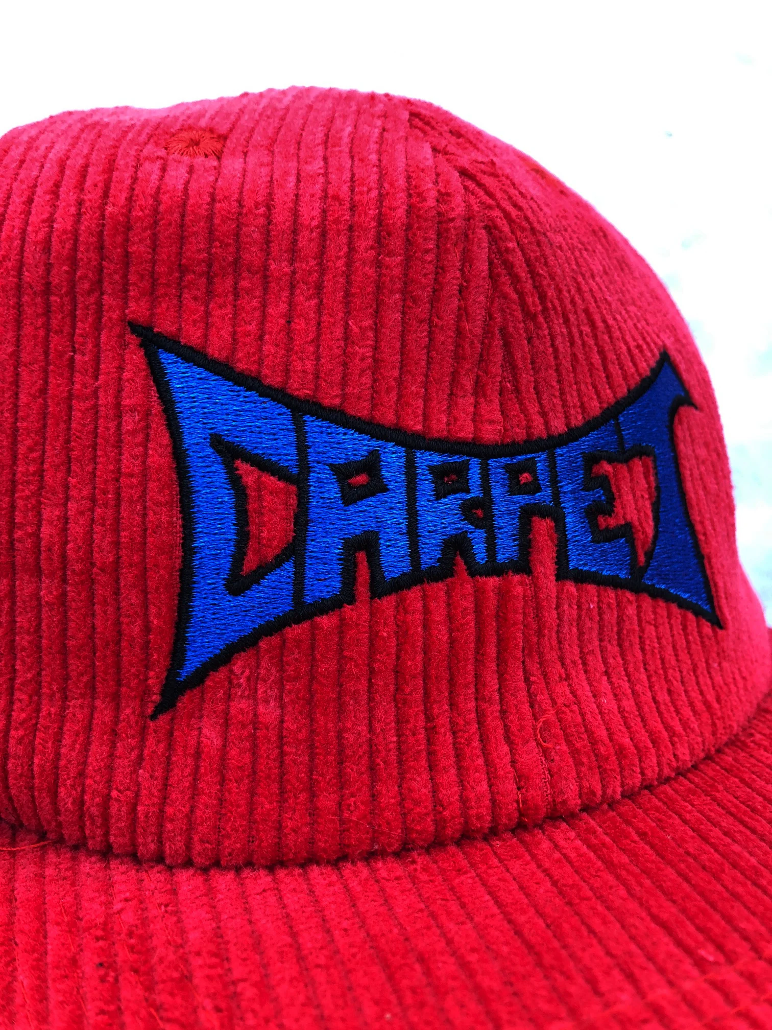 HAT CORDUROY RED FRONT ZOOM.JPG