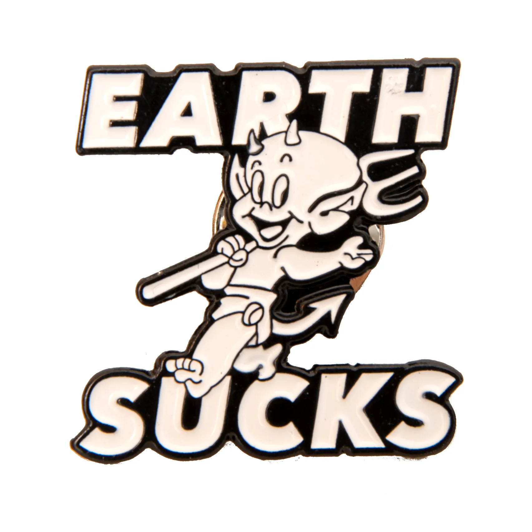 Earth Sucks Pin