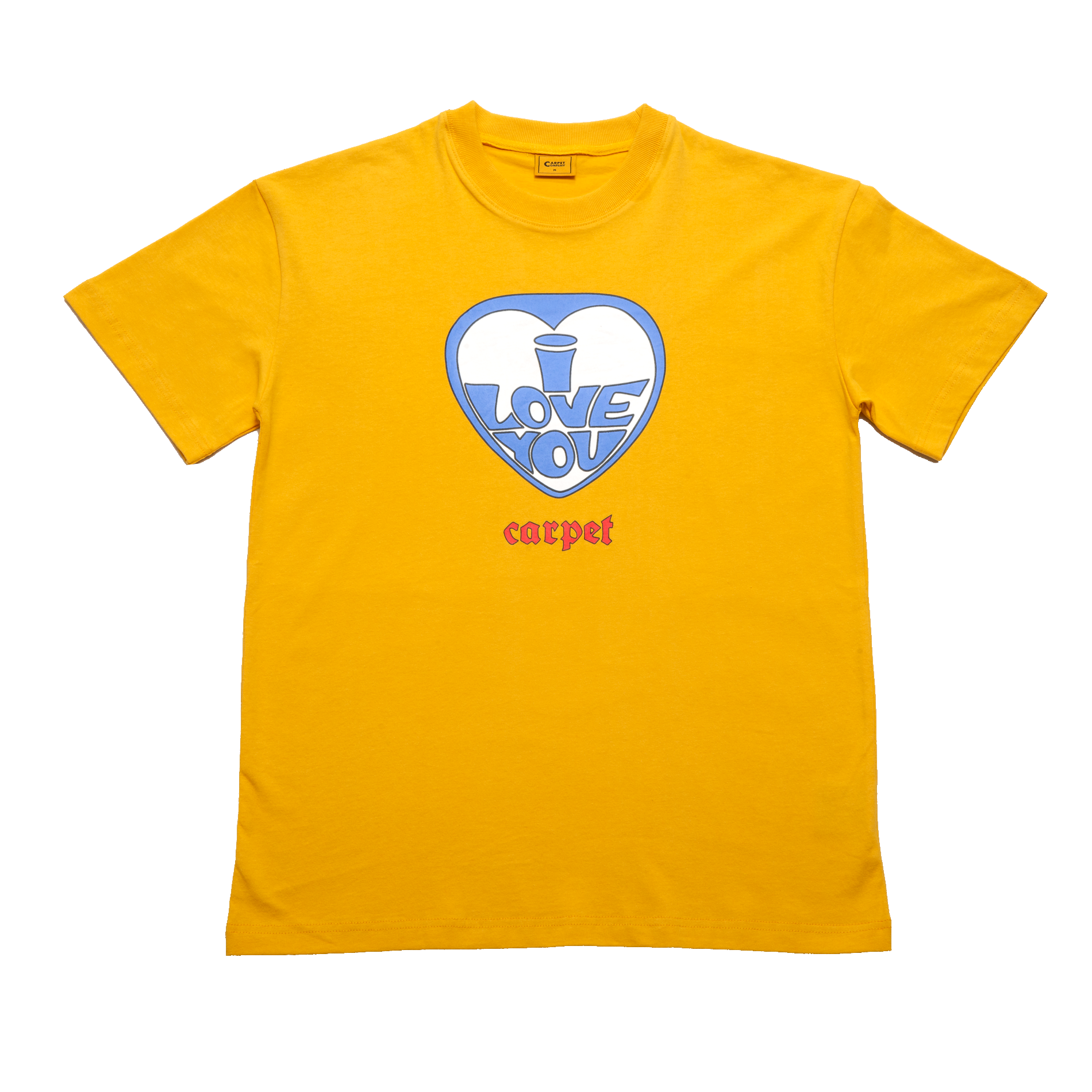 Love You Tee Yellow Front .png