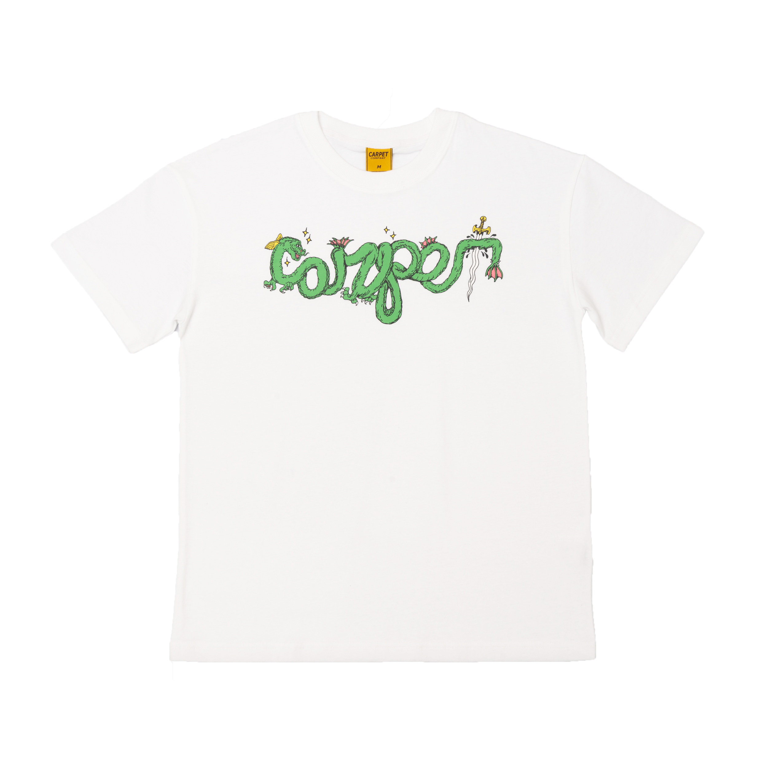 Dragon Tee White Front.png