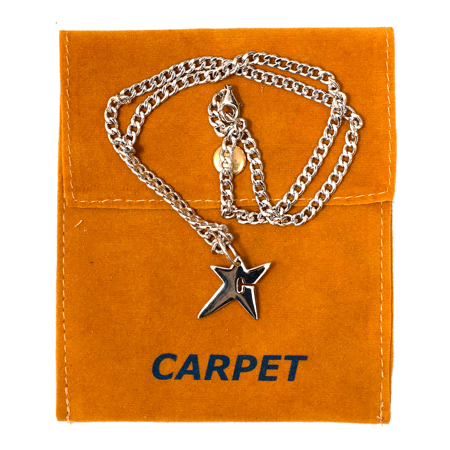 C-STAR SILVER NECKLACE — Carpet Company