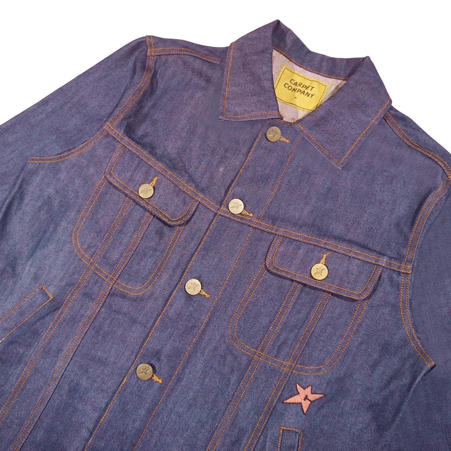 激レア carpet company zipup denim jacket 激レア carpet company zipup denim jacket