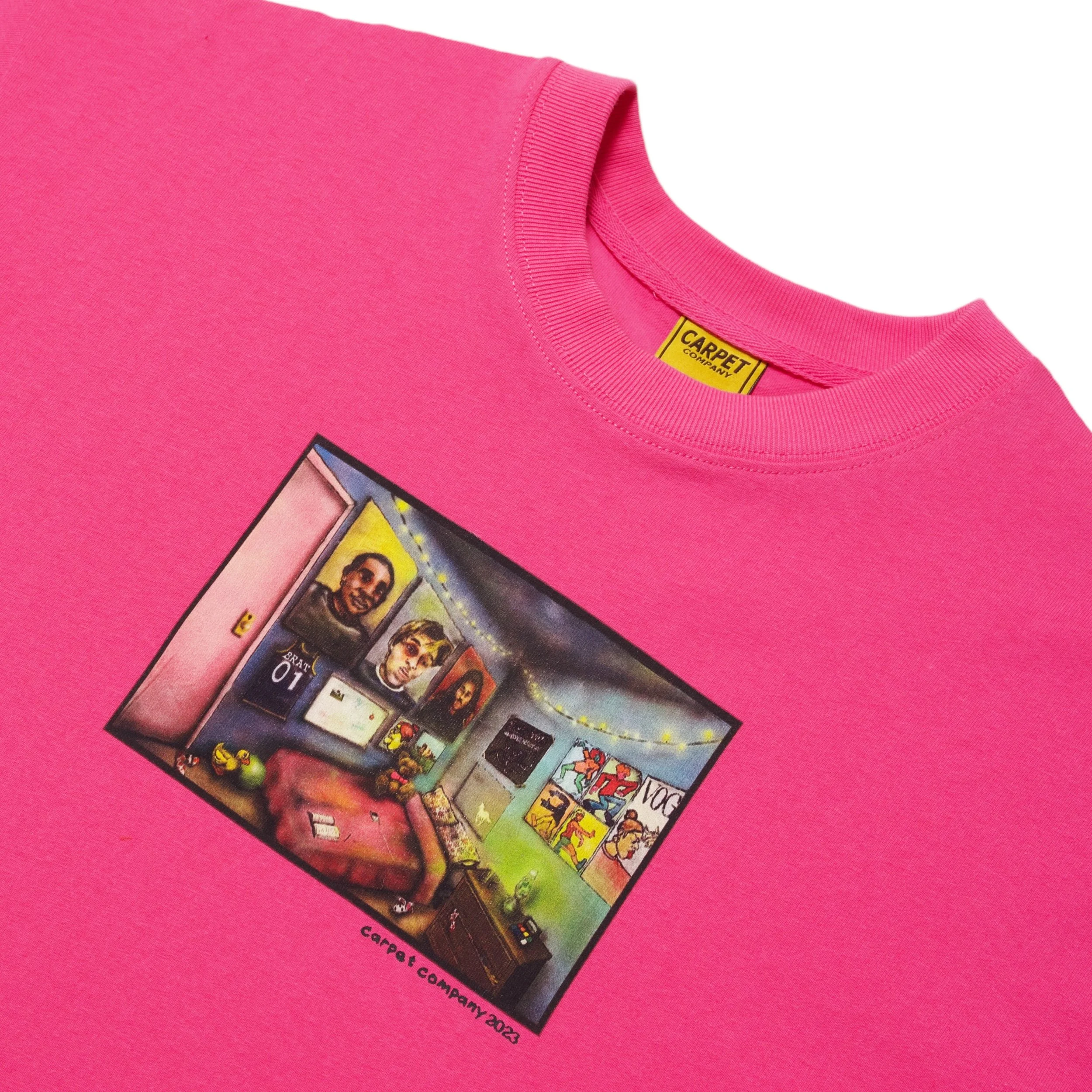 【CARPET COMPANY】BEDROOM TEE WHITE Bedroom Tee — Carpet Company