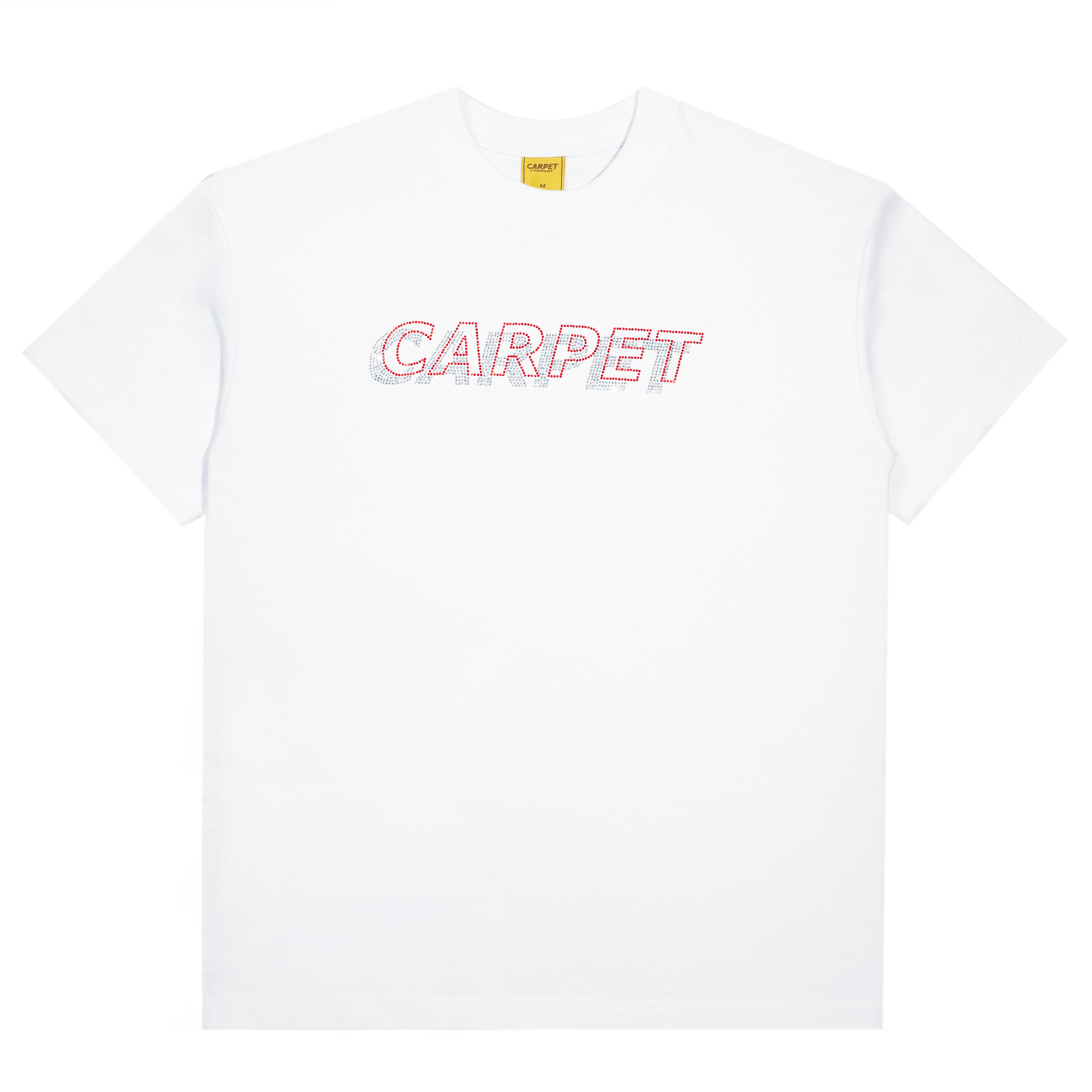 Rhinestone Misprint Tee White 1.png