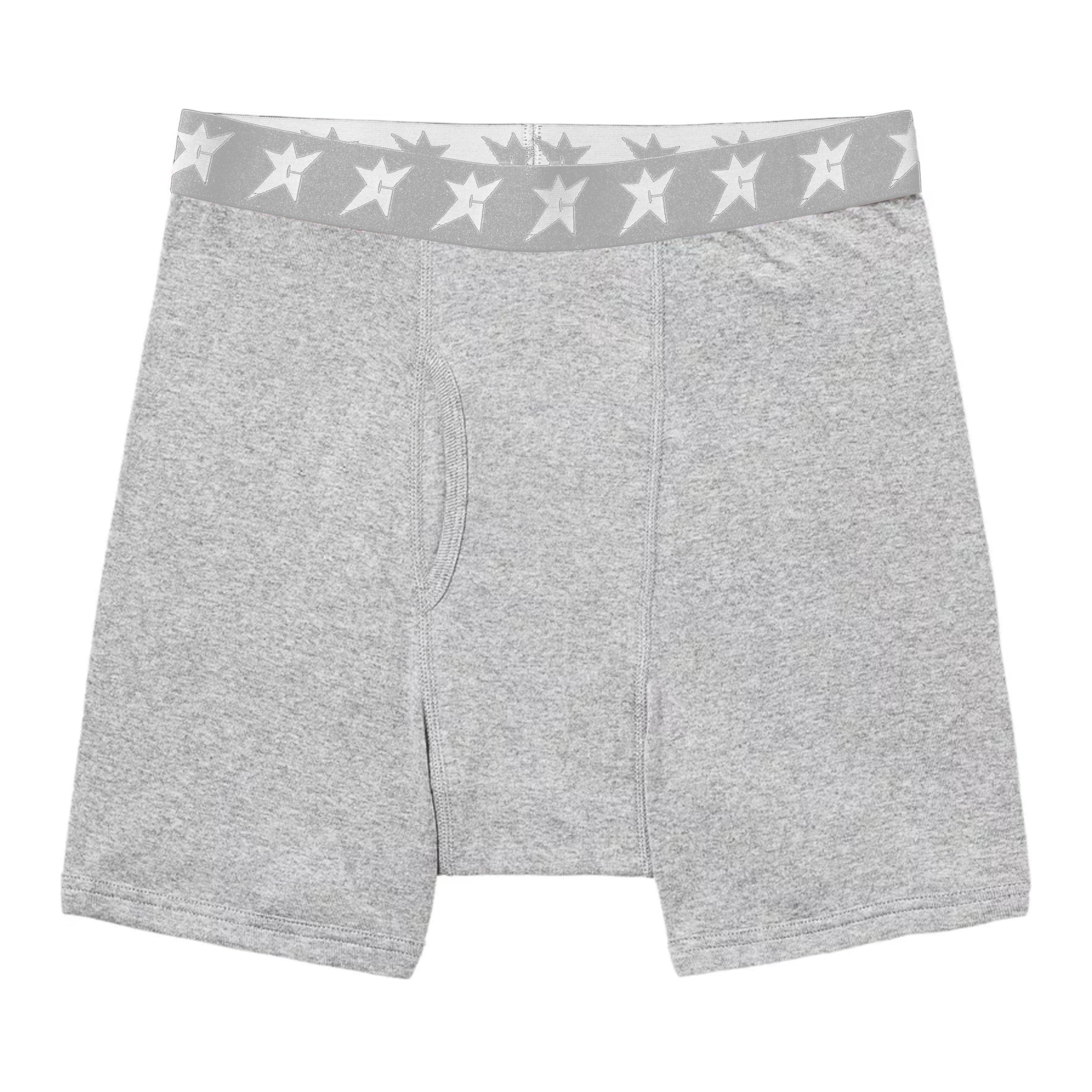 C-Star Boxers (Pack of 3) - Heather Grey