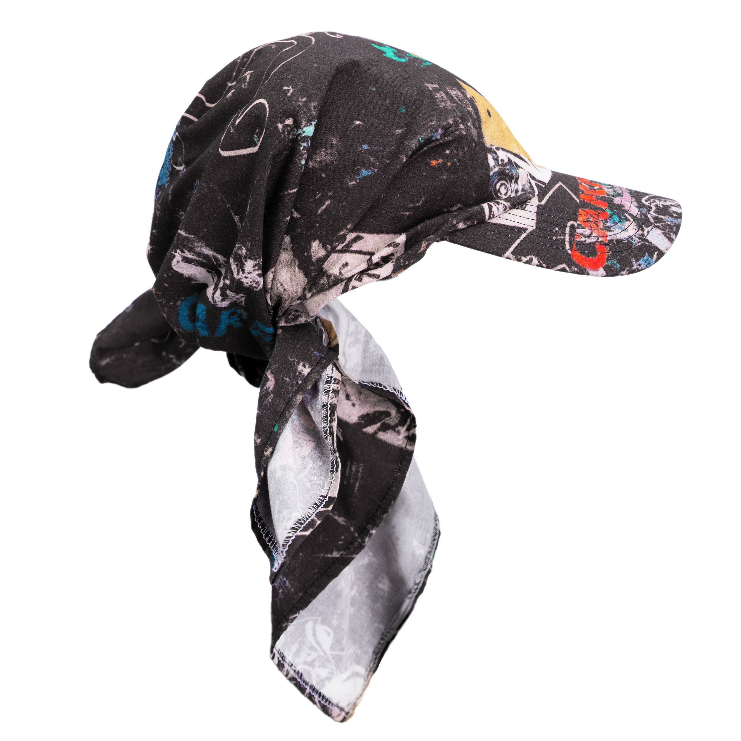 Rag Bandana Hat Black 4.png