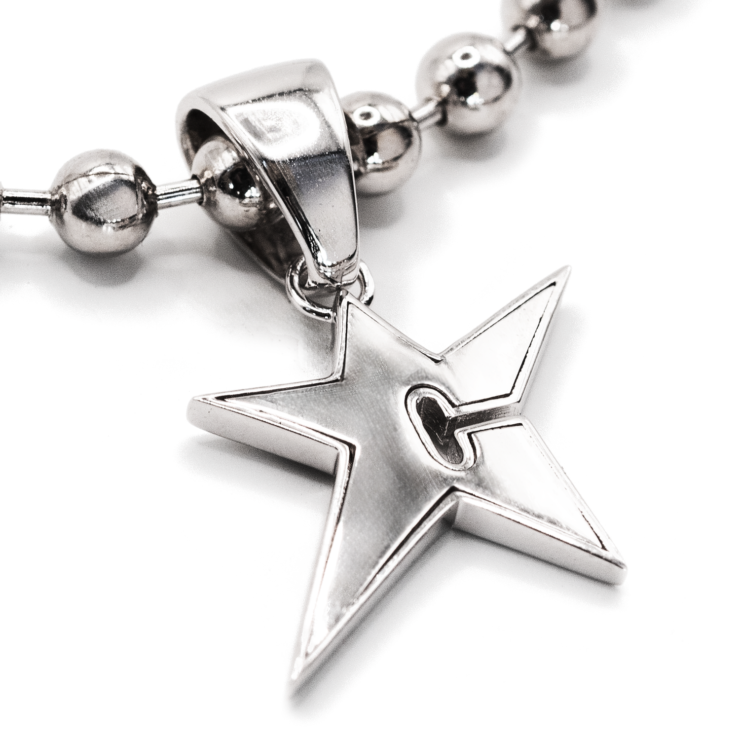 carpet company ネックレス 925 Silver C-Star Necklace — Carpet Company