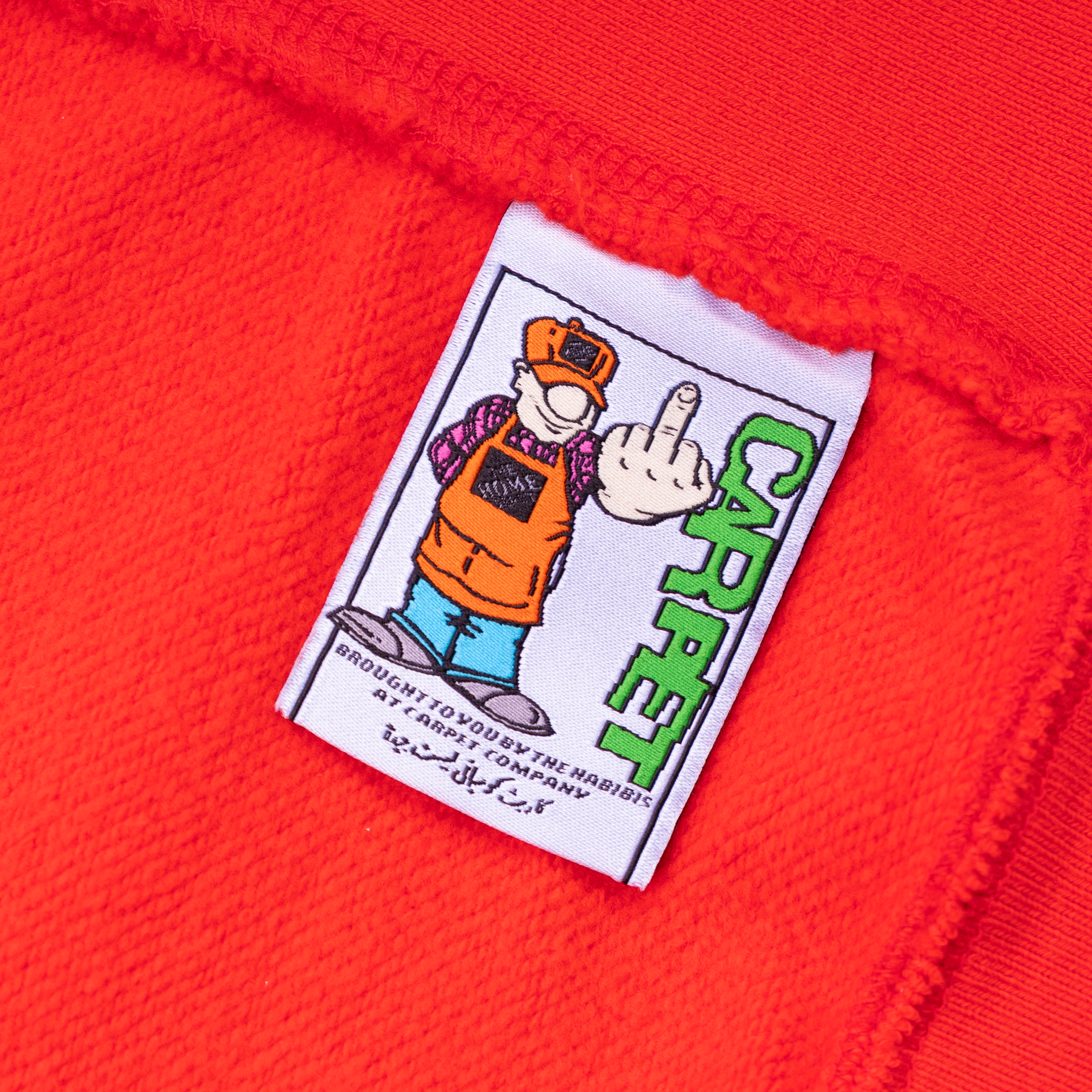 Double Zip Hoodie Red 3.png