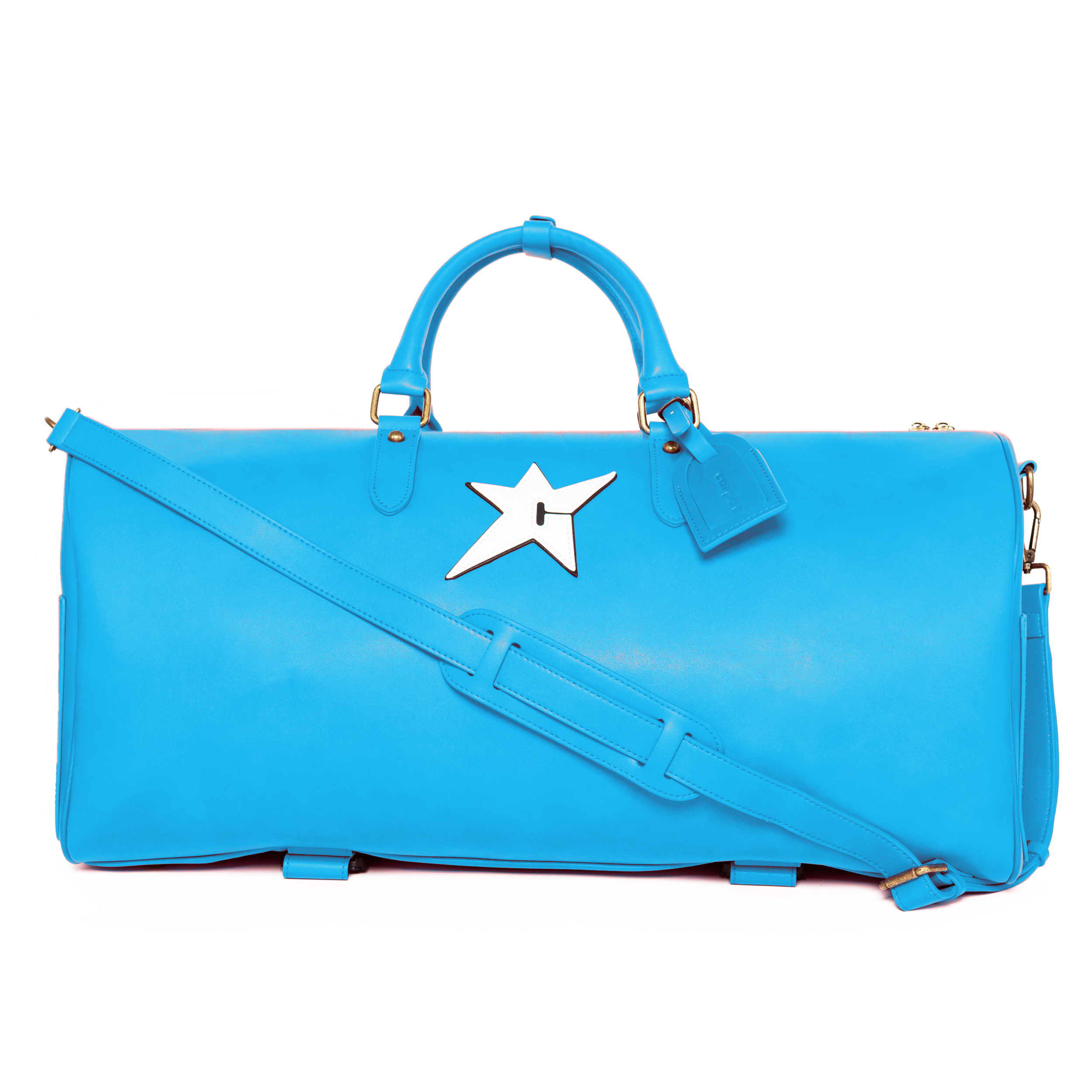 Vegan Leather Duffel Bag