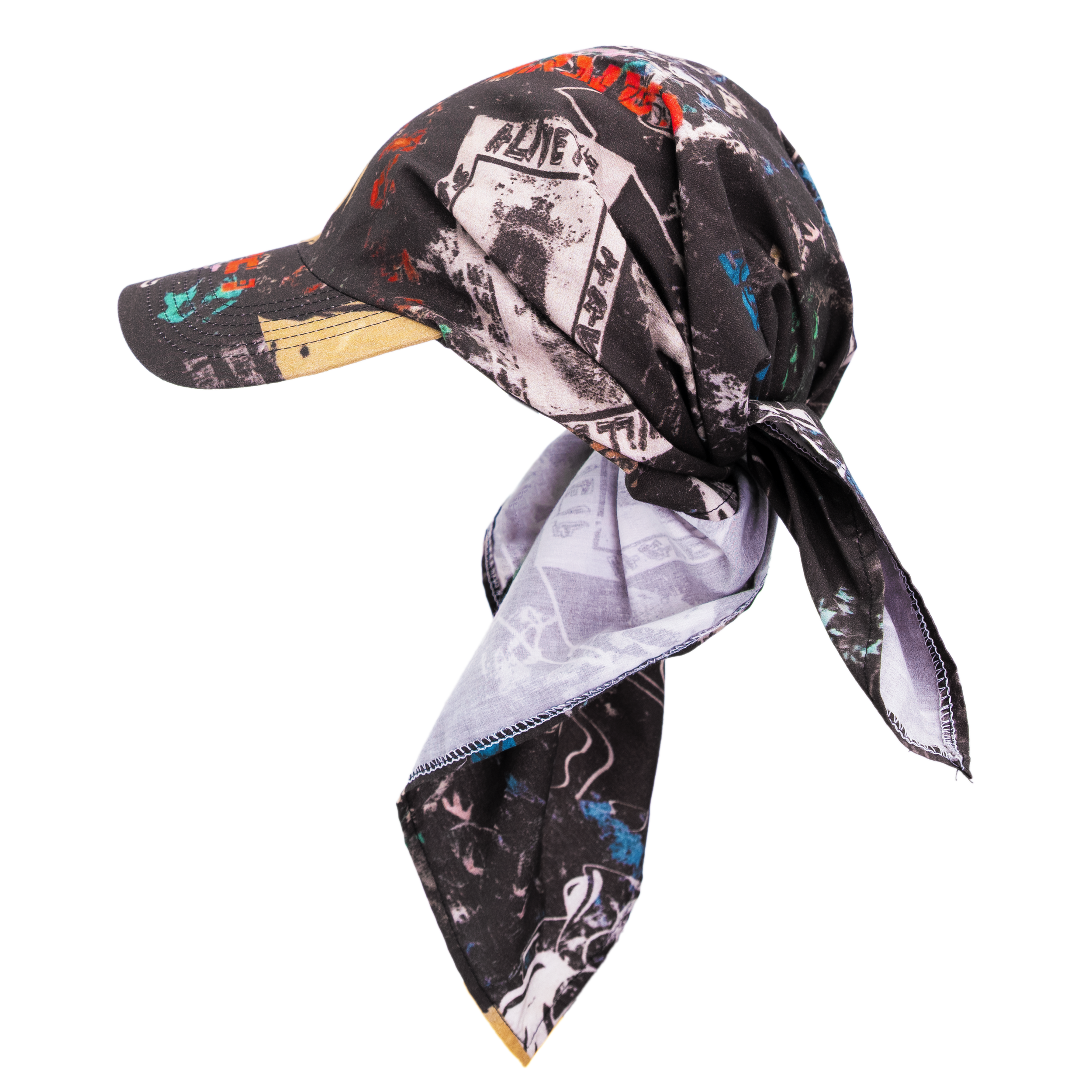 Rag Bandana Hat Black 3.png