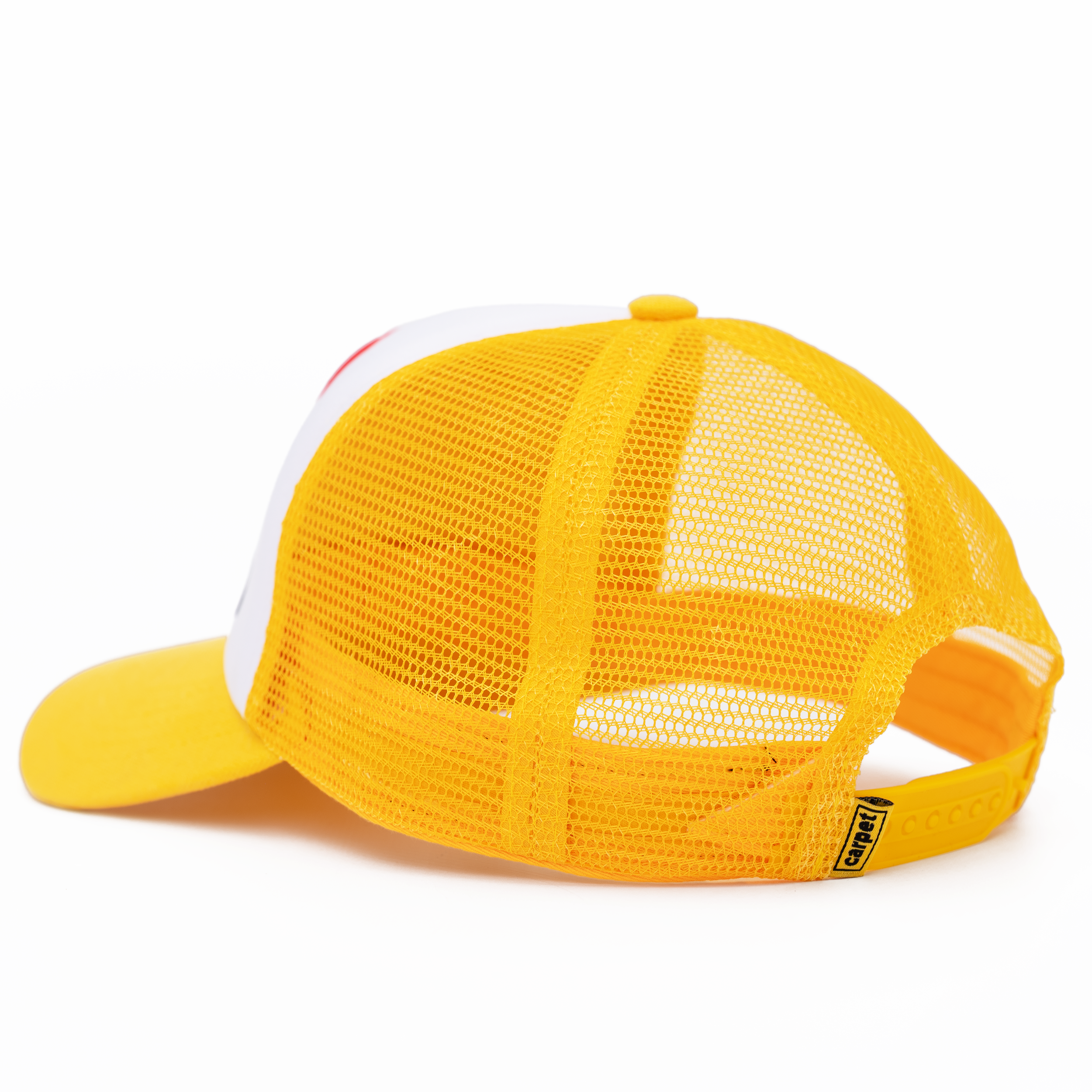 I Love Carpet Trucker Hat Yellow 4.png