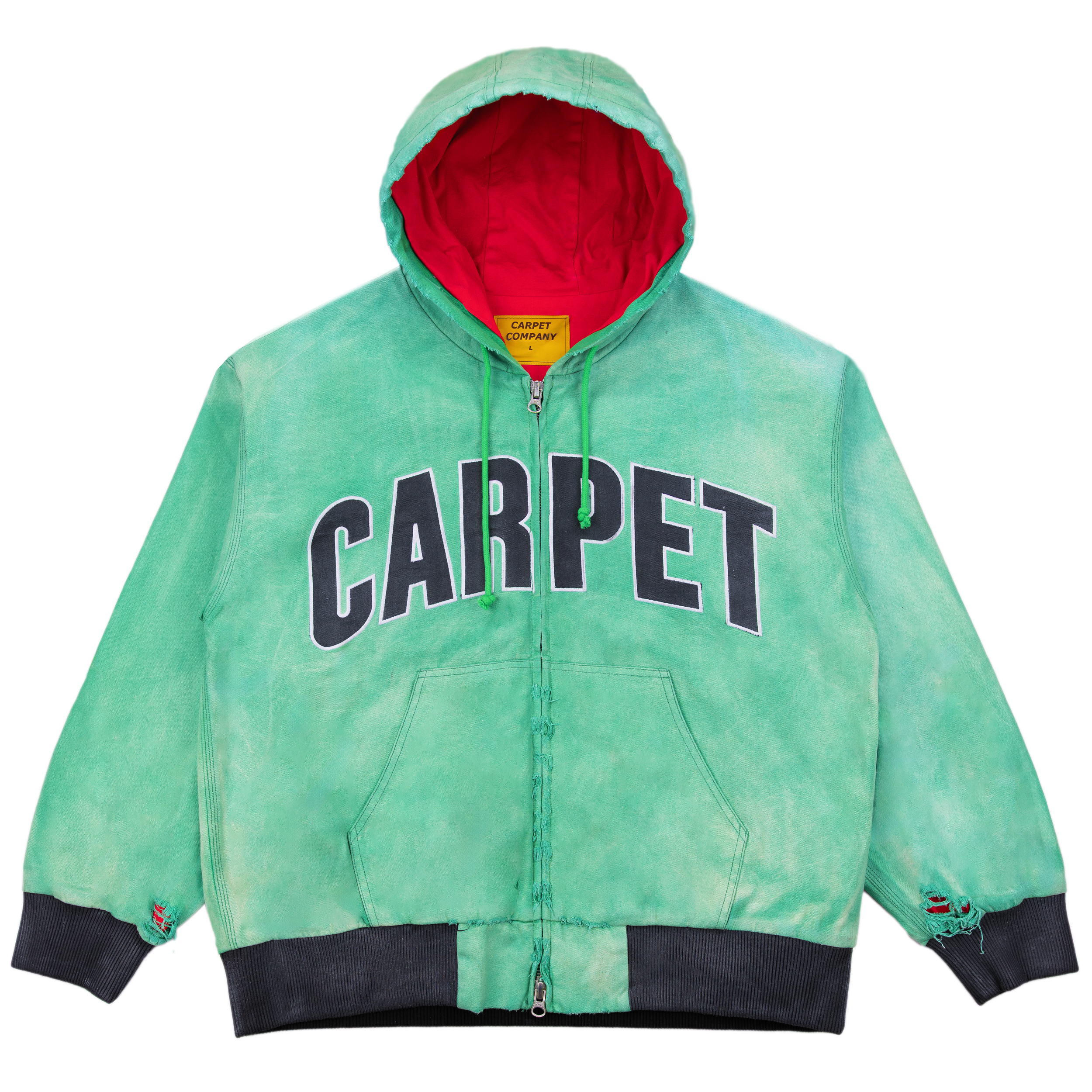 Battered Varsity Work Jacket