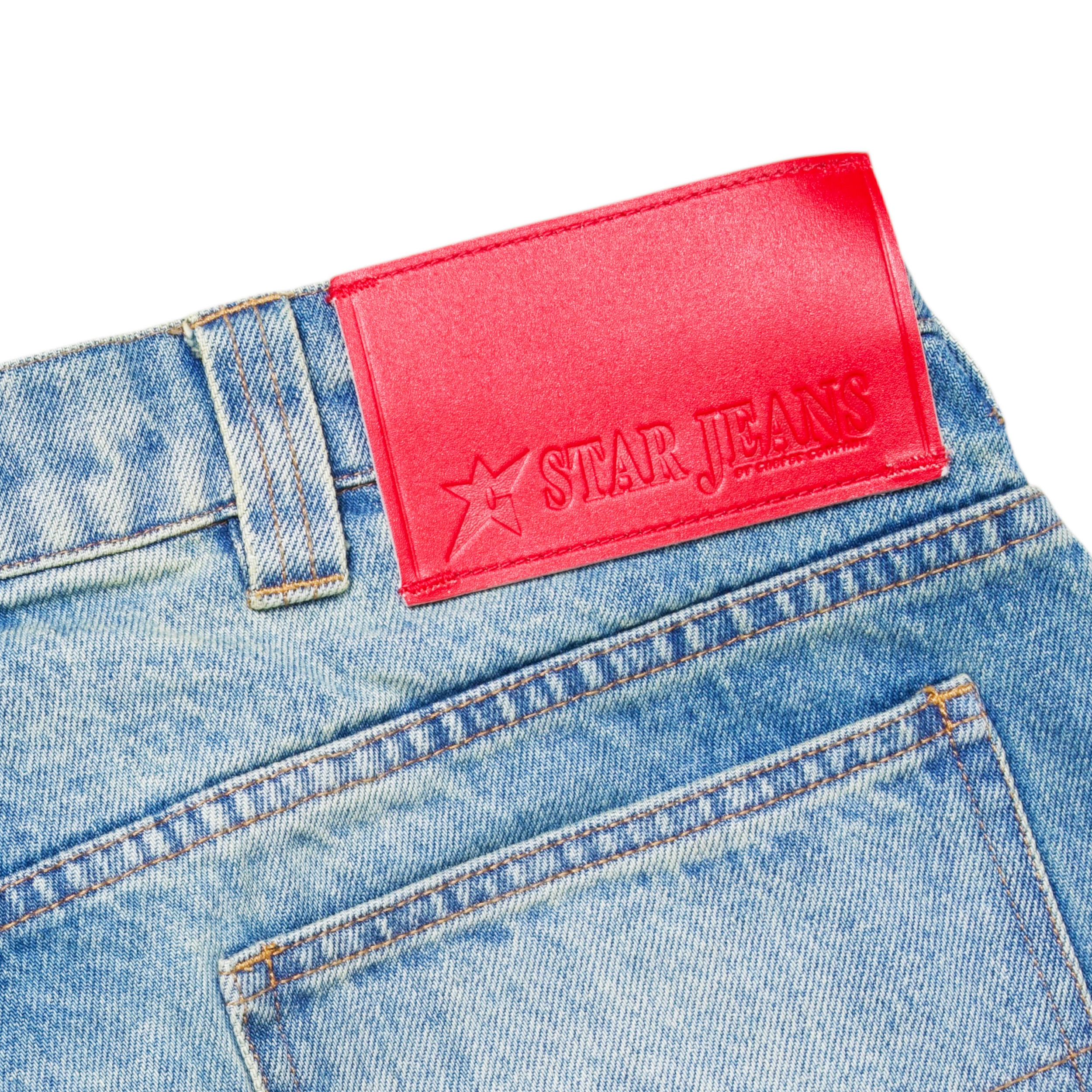 Faded Denim Shorts — Carpet Company