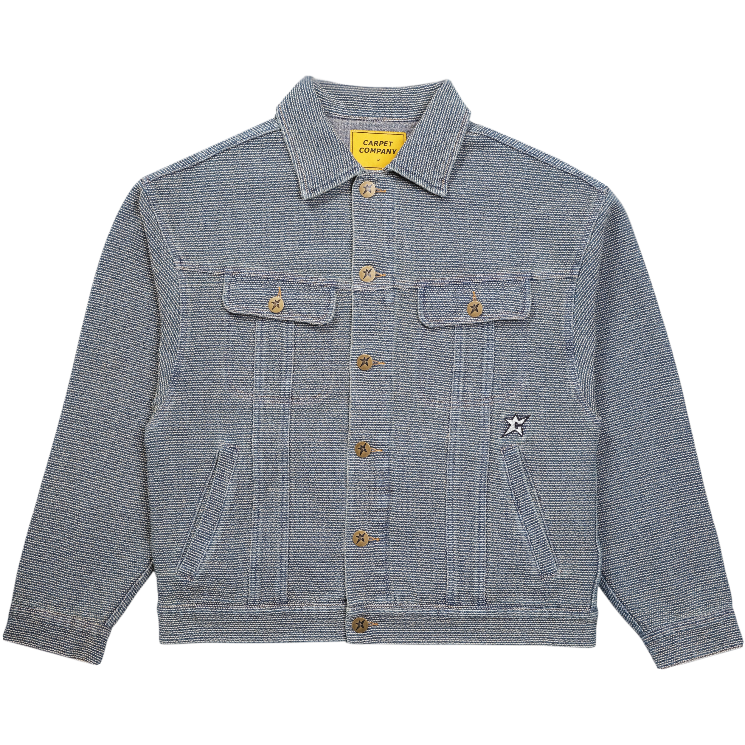 Interlock Stitch Denim Jacket BLACK 1.png
