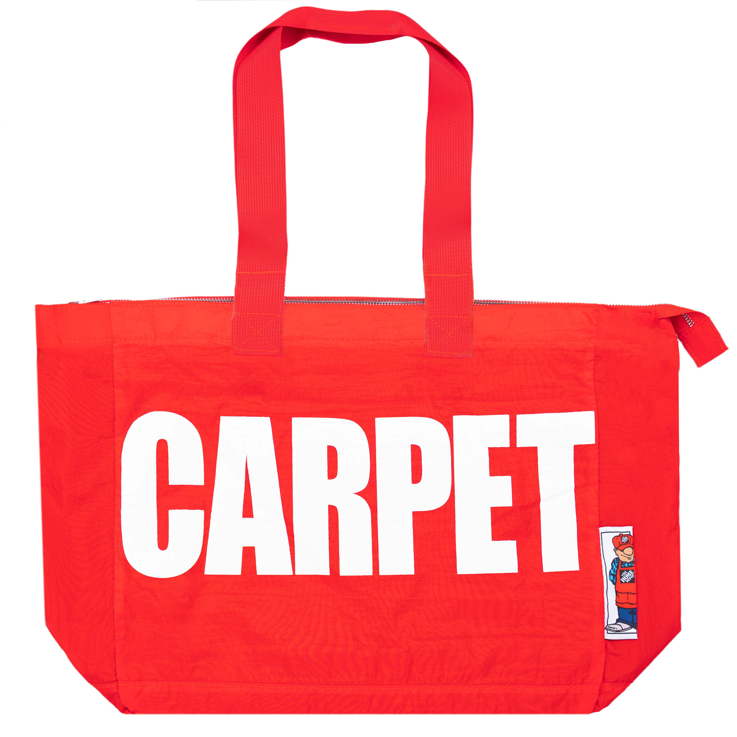 Rain Jacket Tote Bag - Red