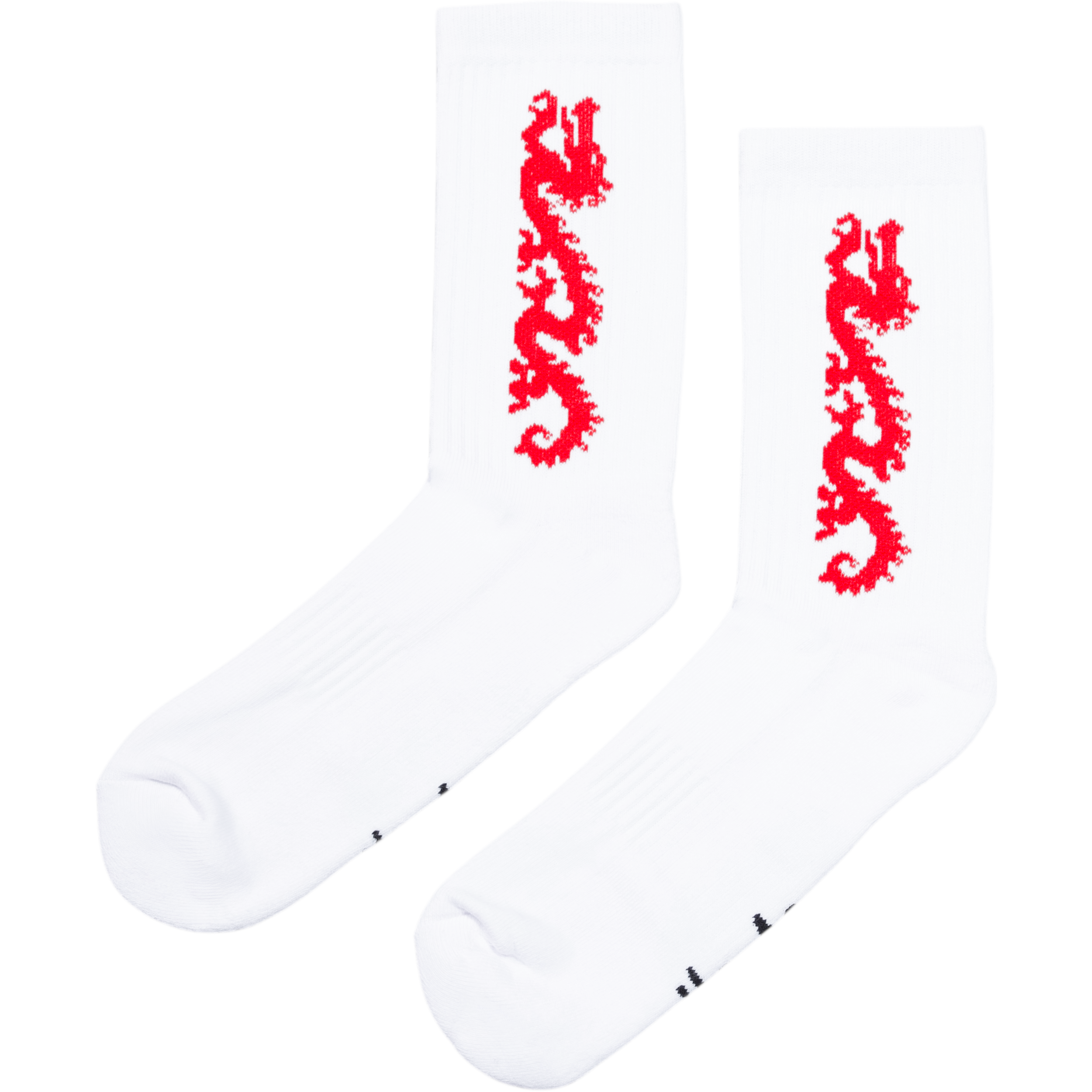 Dragon Sock - White