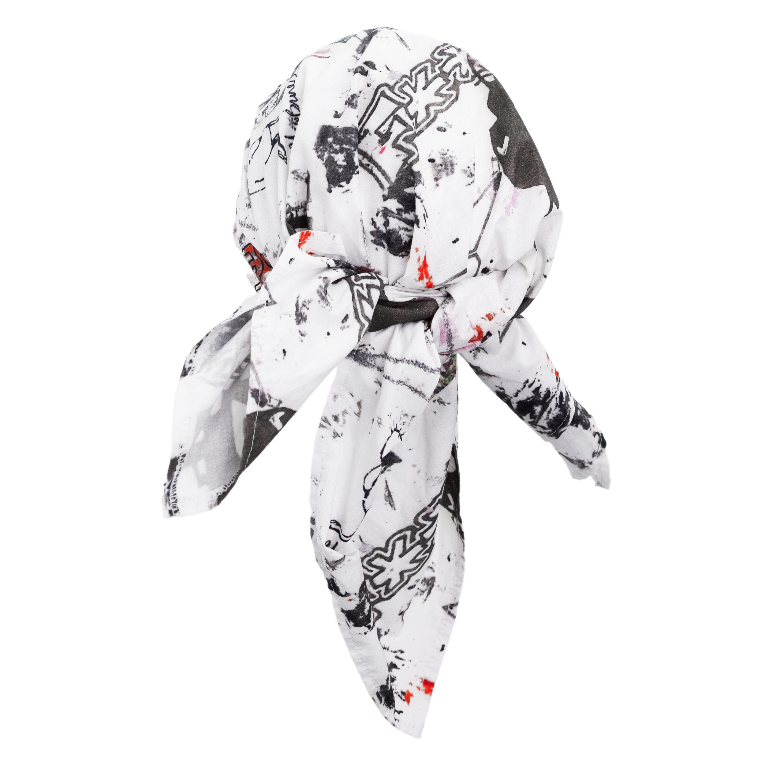 Rag Bandana Hat White 2.png