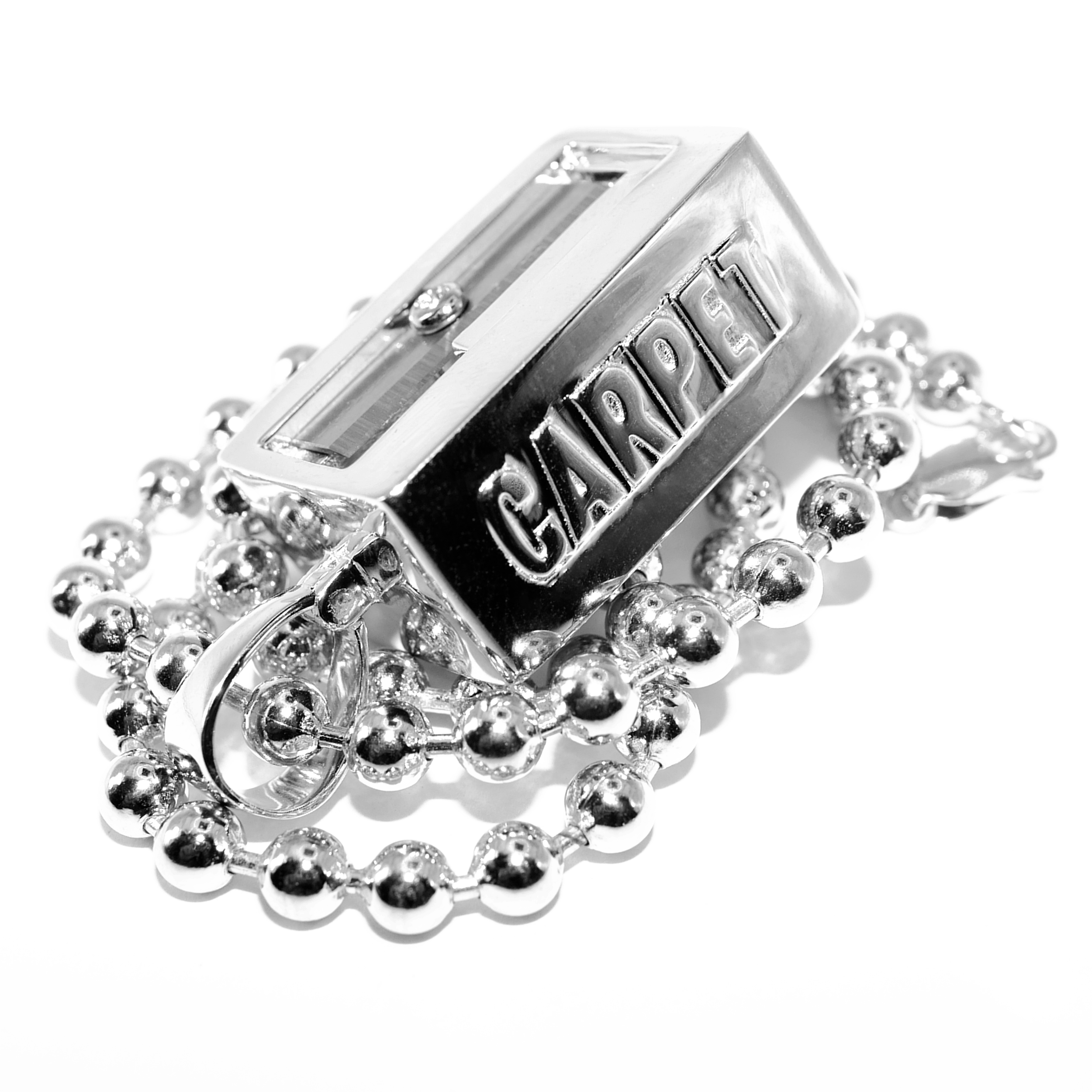 .925 Silver Pencil Sharpener Necklace