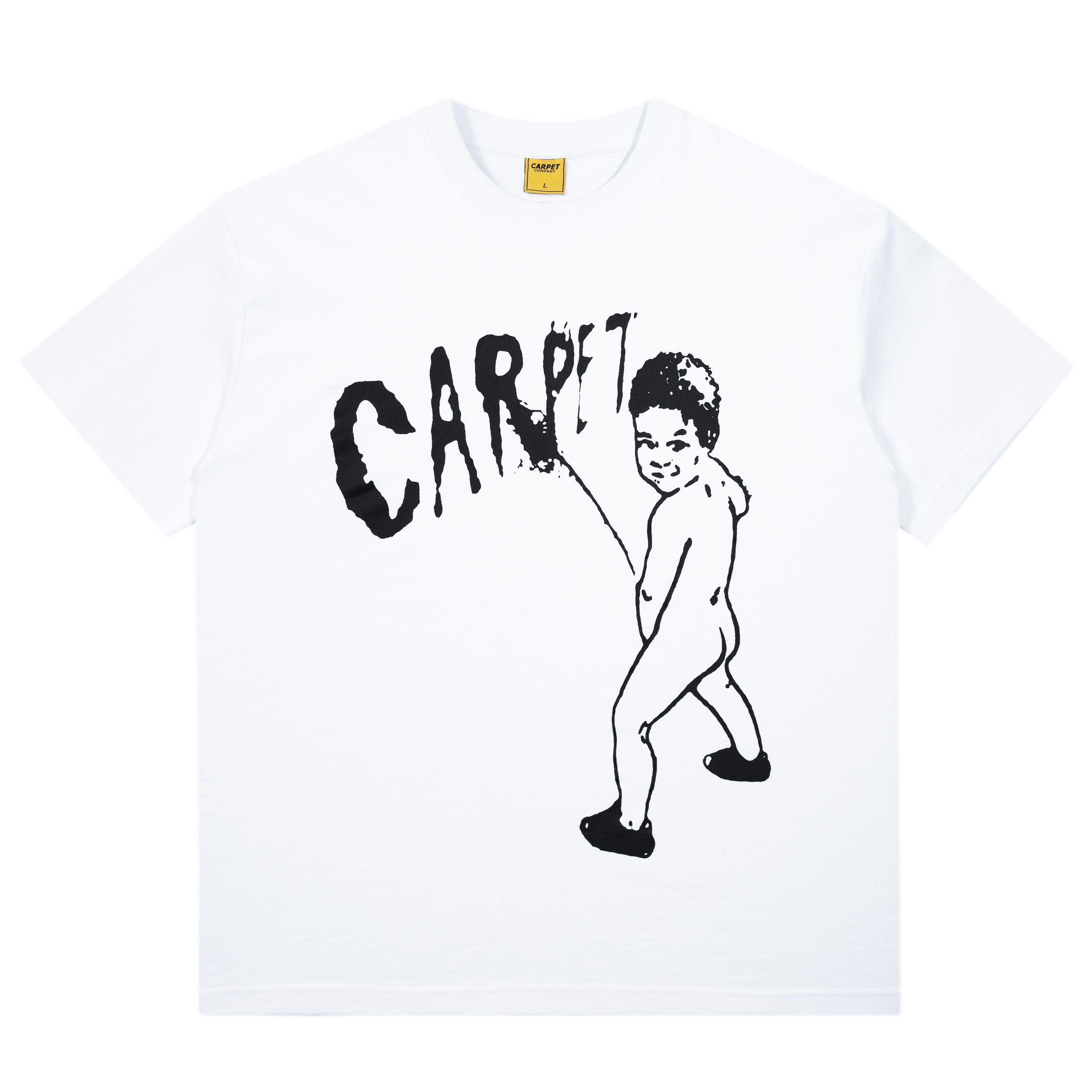 Kid Peeing T Shirt WHITE 1.png