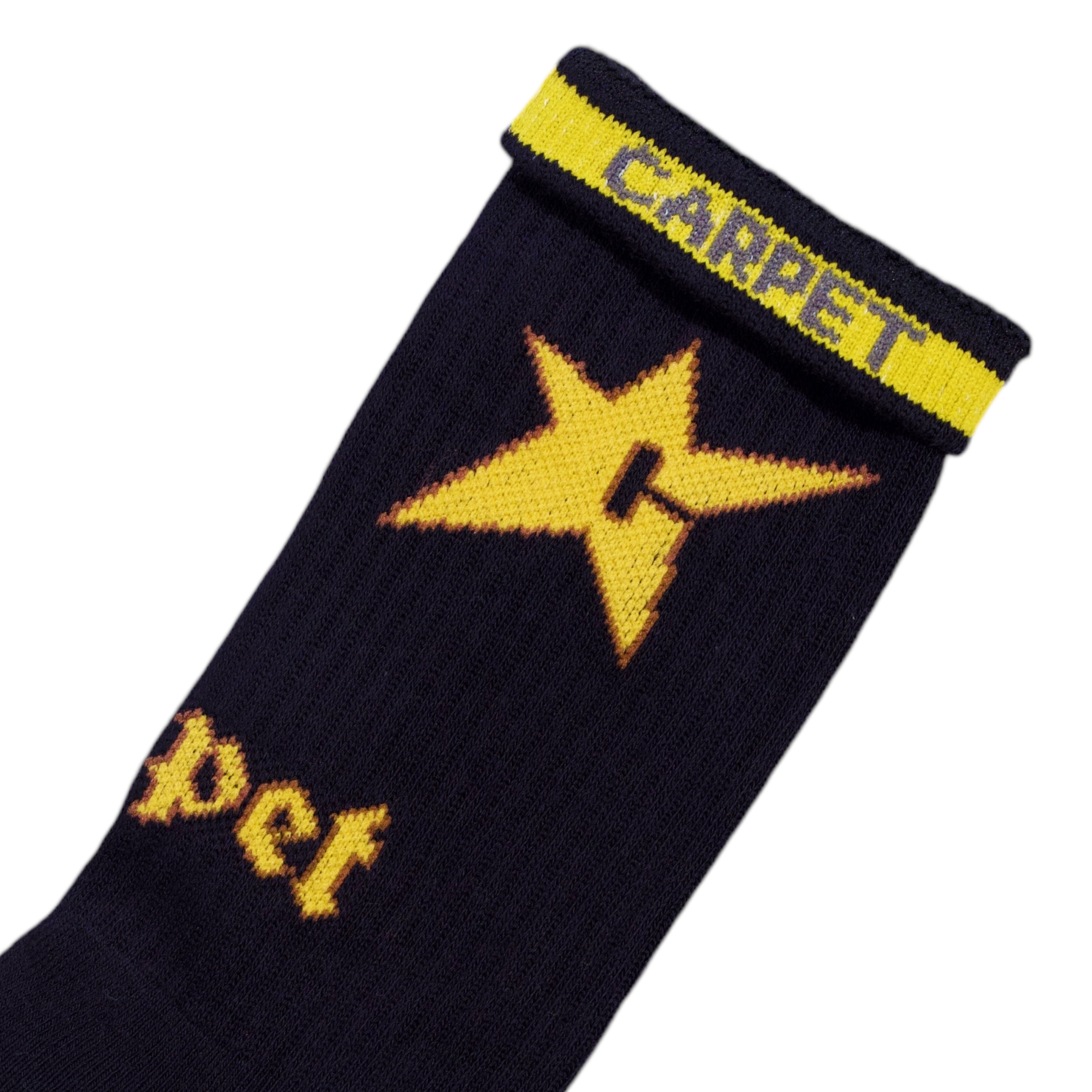 C-Star Sock Black 2.png