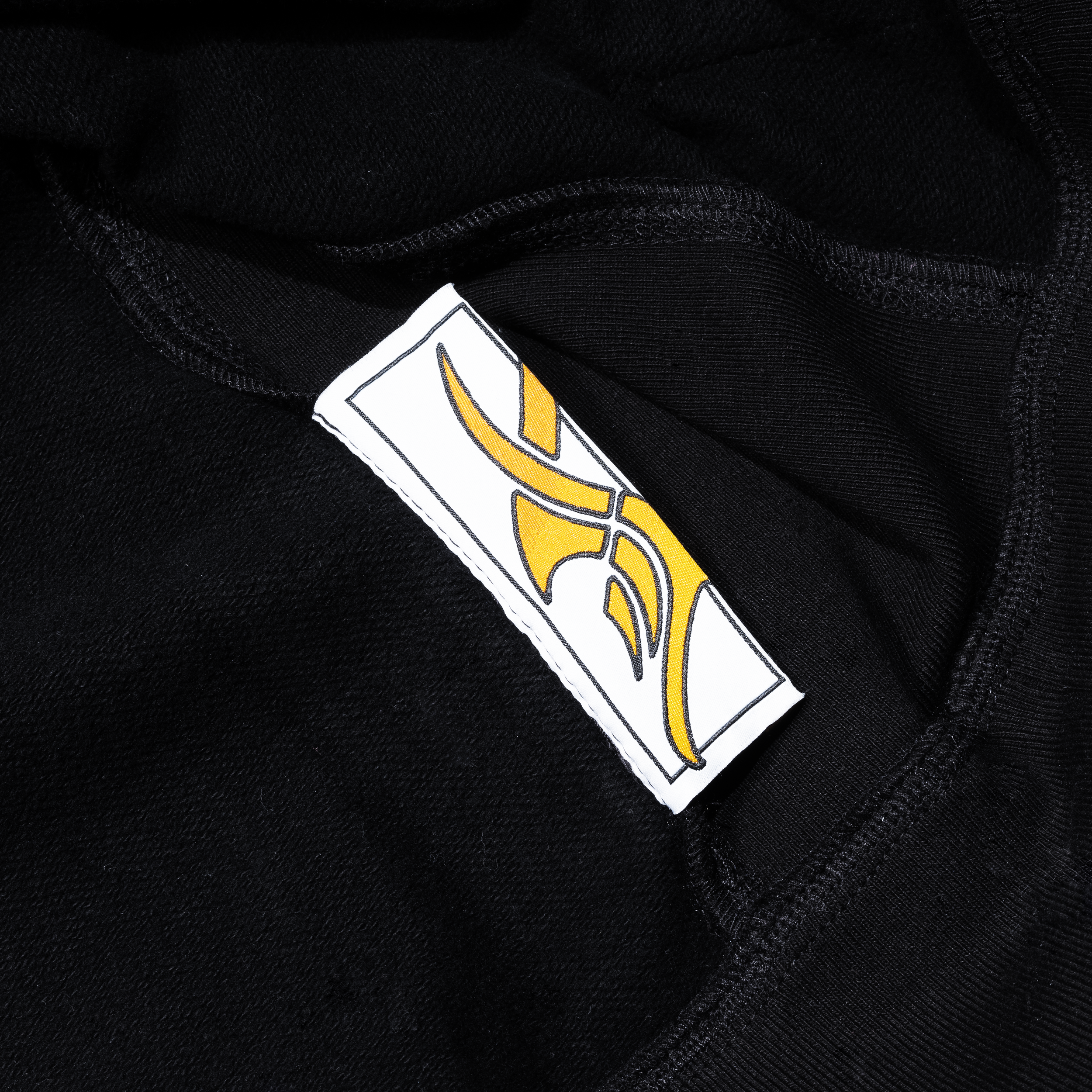 Double Zip Hoodie Black 5.png
