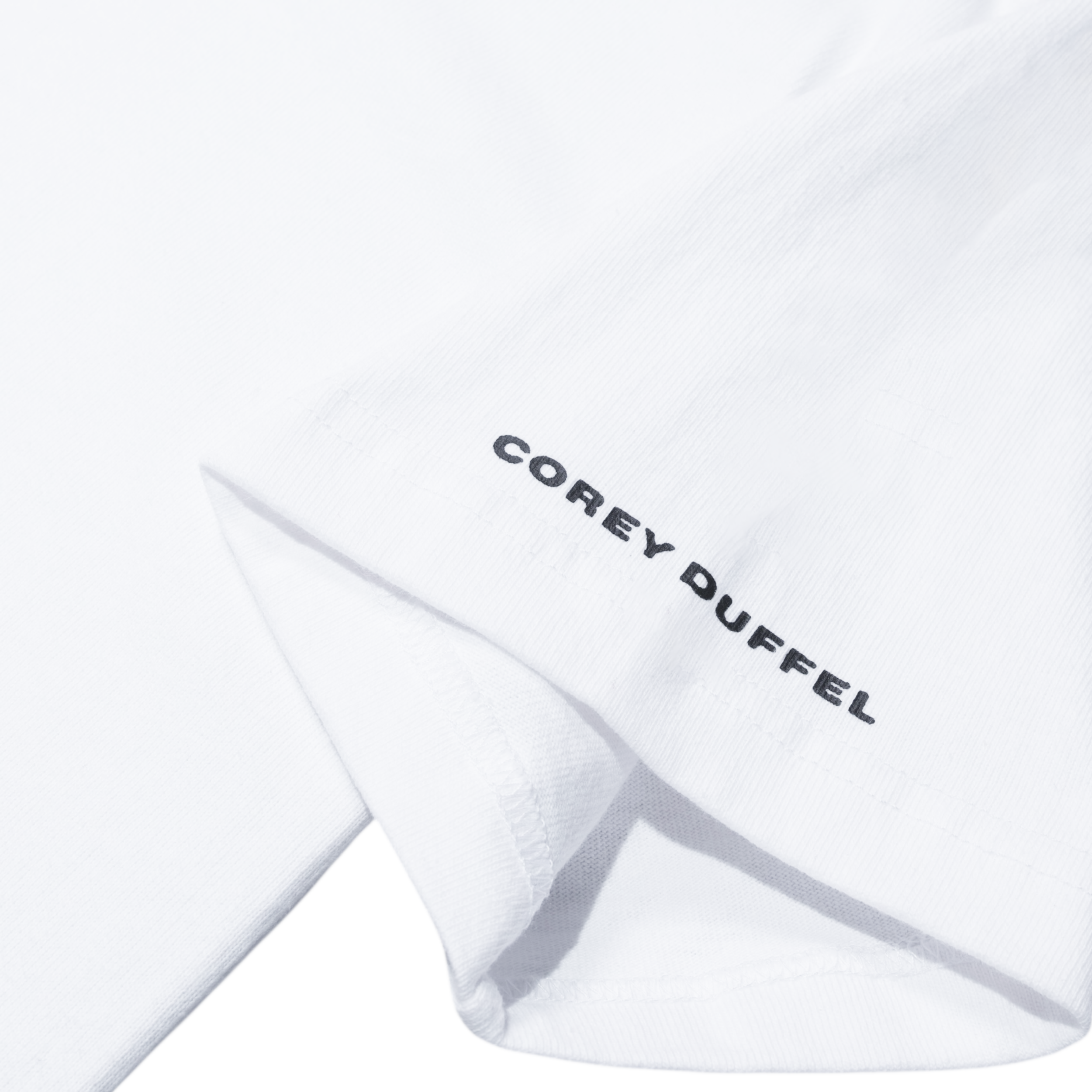 Corey Duffel Tee White 3.png