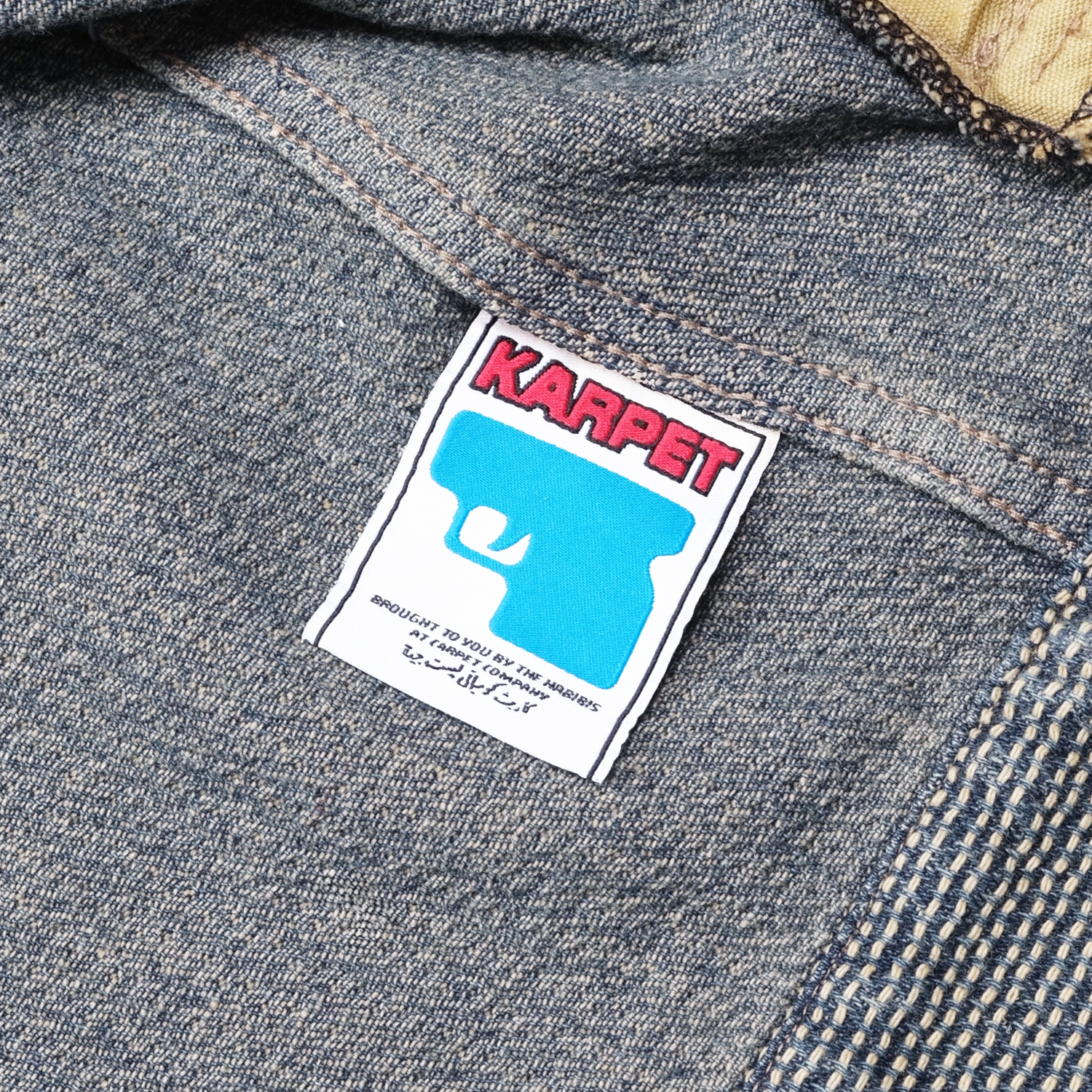 Interlock Stitch Denim Jacket — Carpet Company