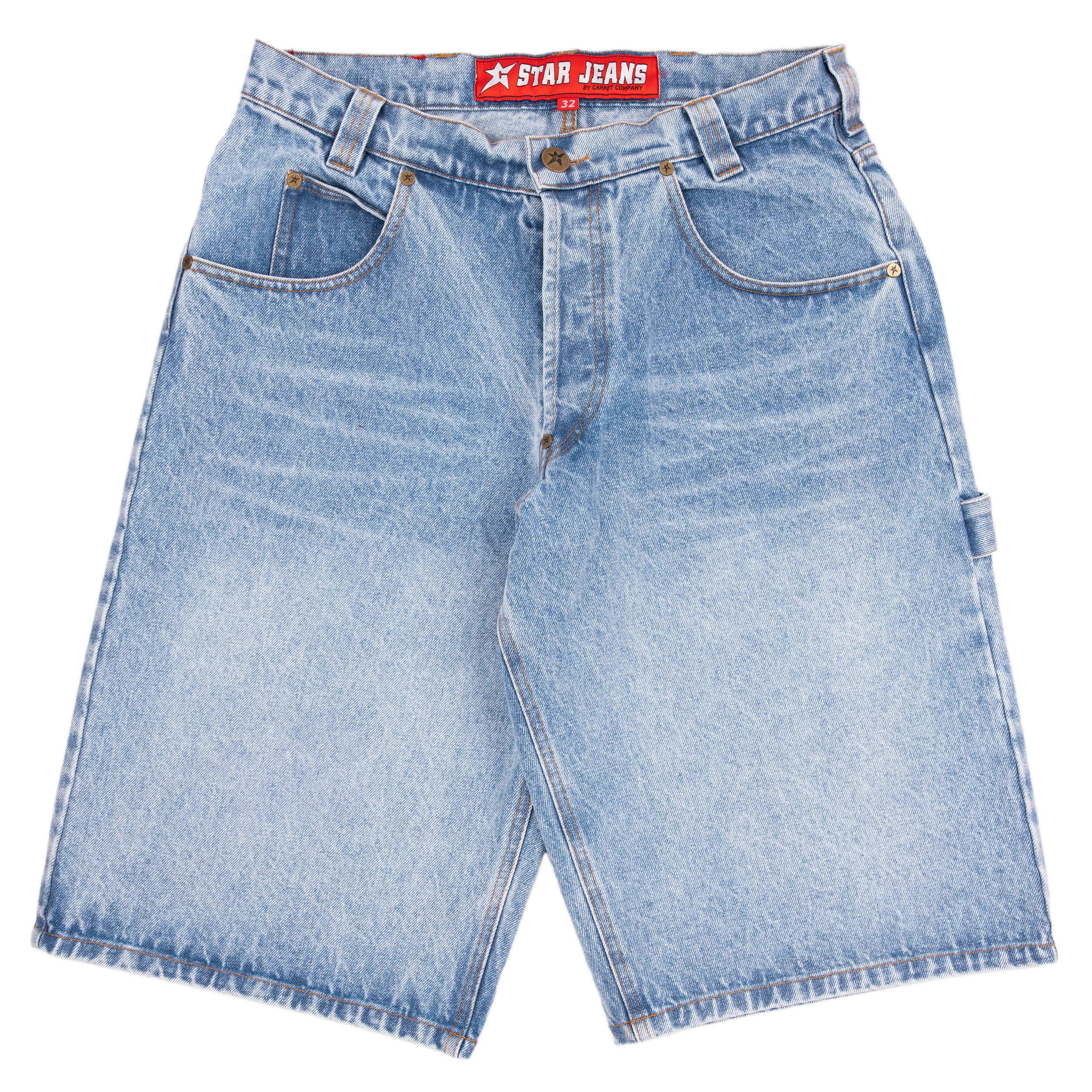 C-Star Washed Denim Shorts