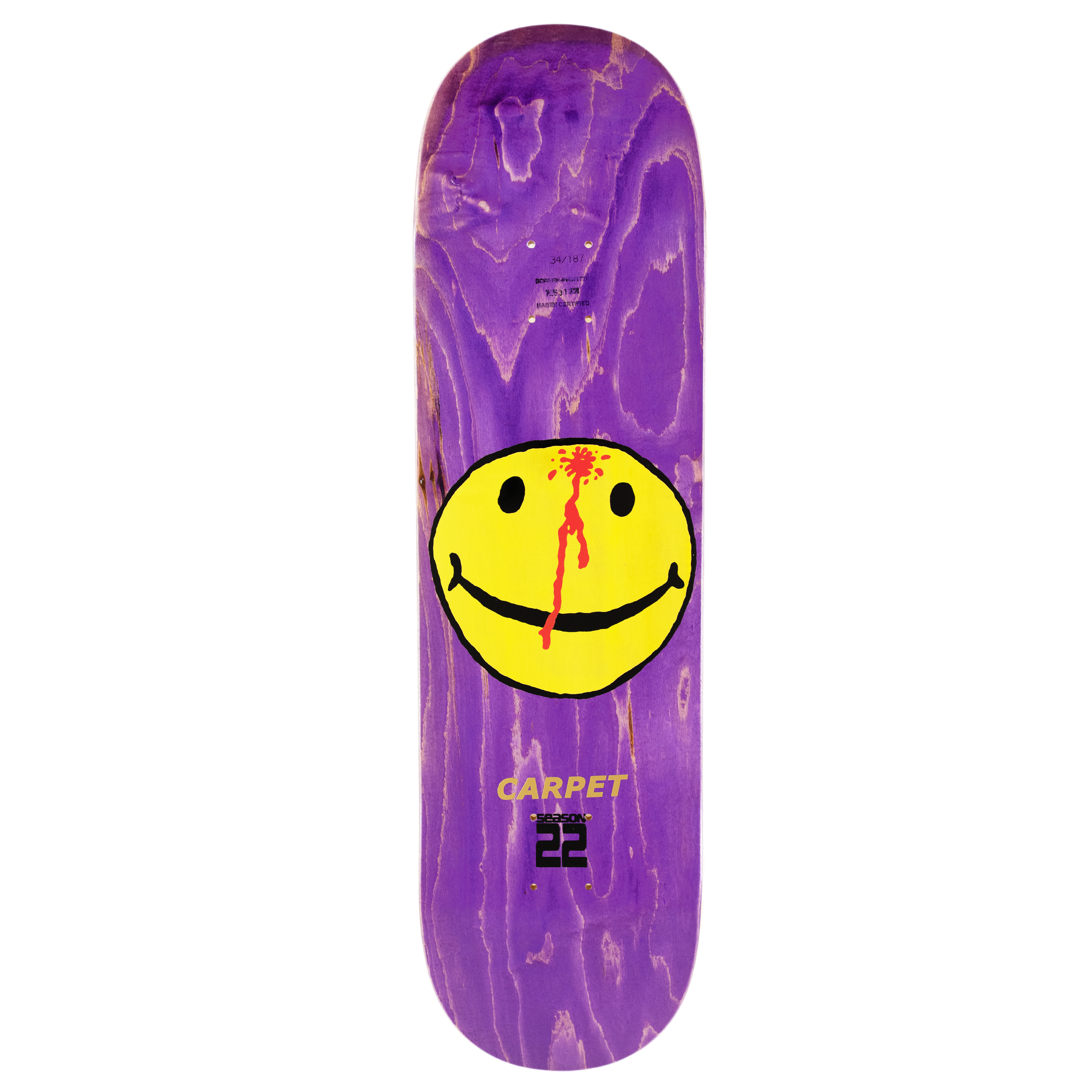 Dinosaur Jr. Smiley Deck