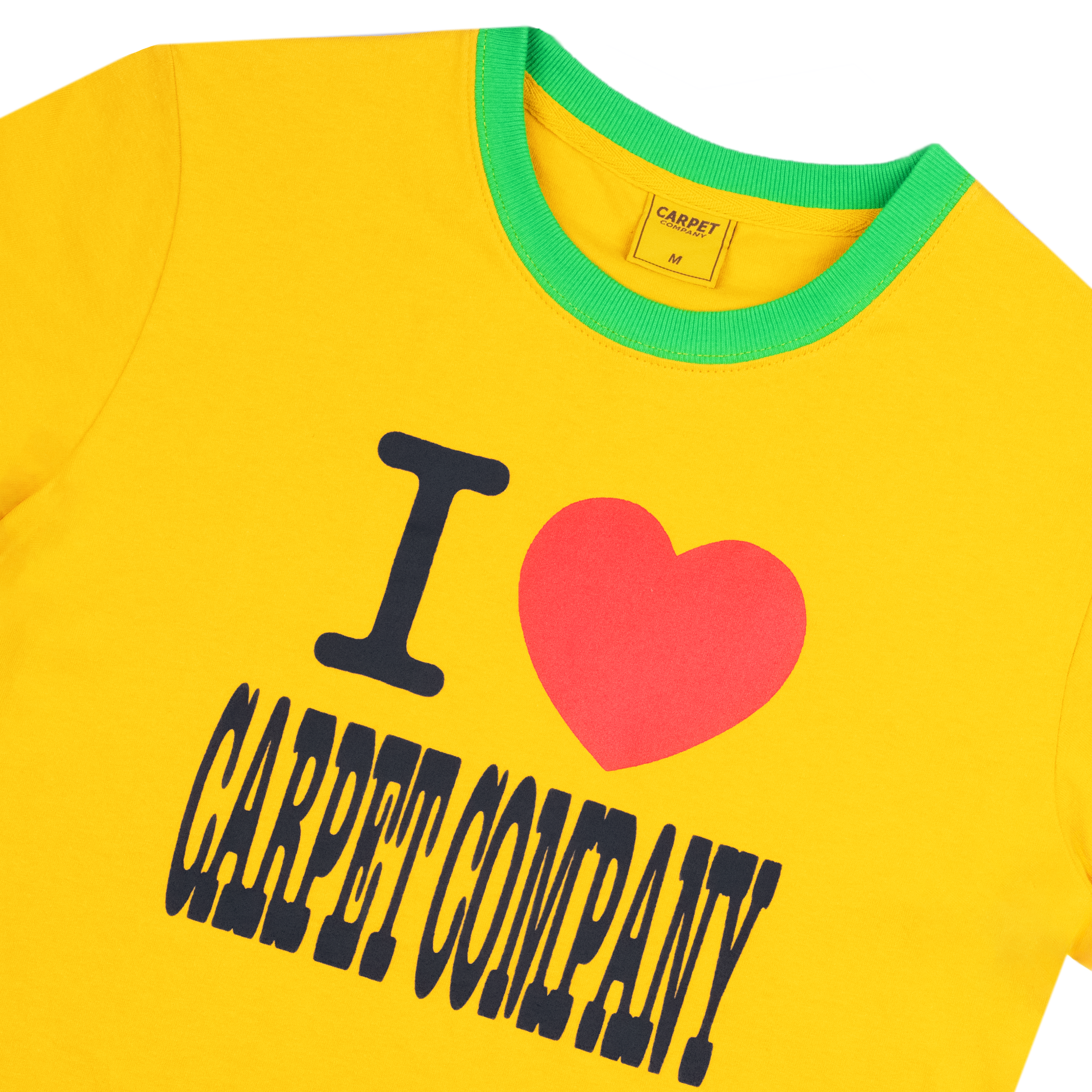 I Love Carpet Girl Tee Yellow 2.png