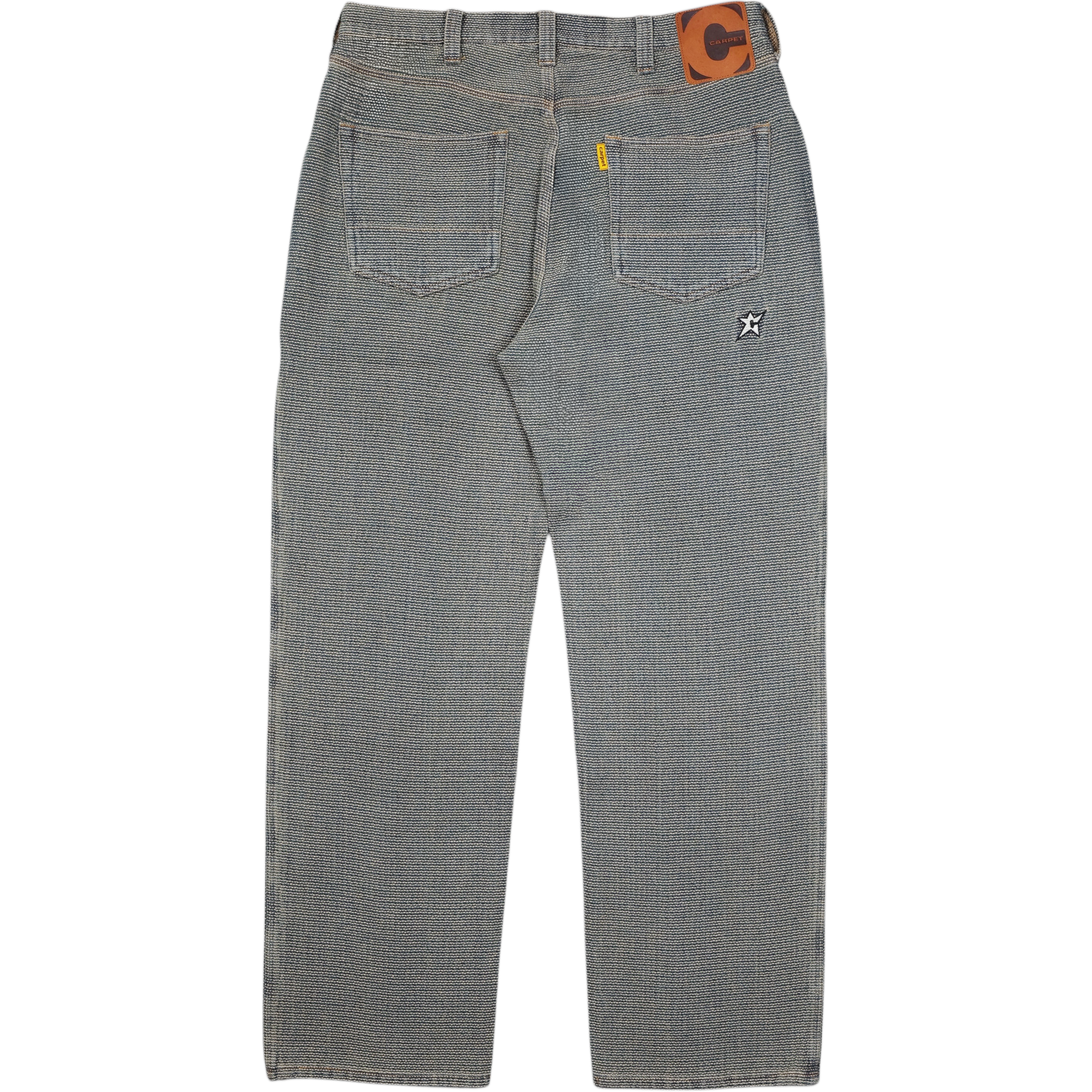 Interlock Stitch Denim Pants BLACK 2.png