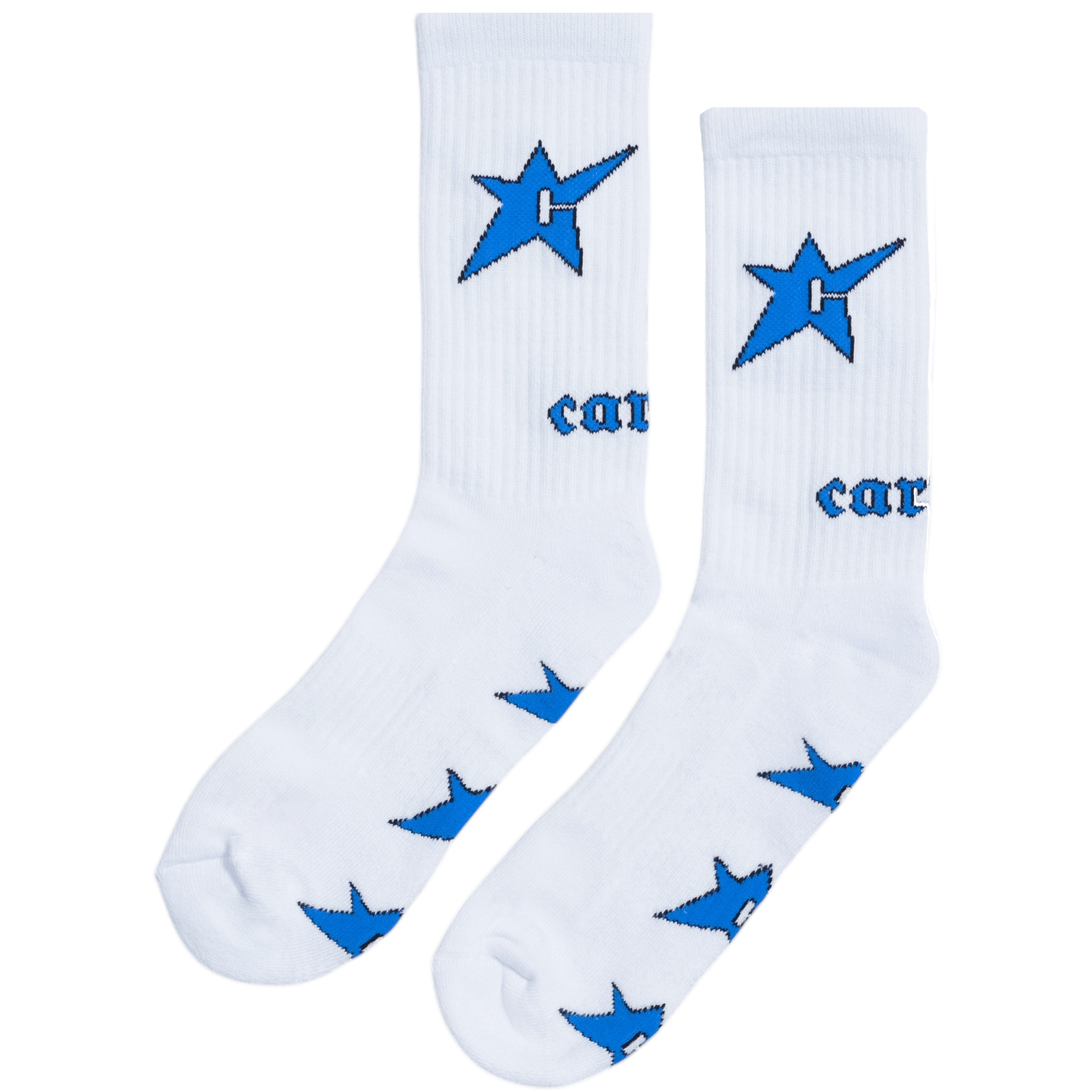 C-Star Sock - White
