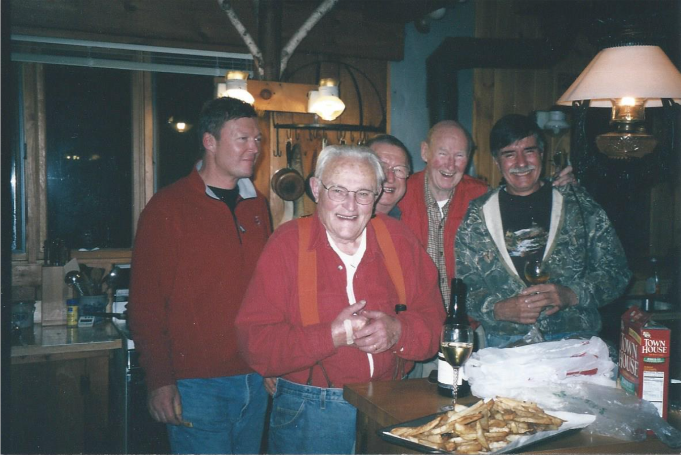 Doc Van Deusen at Livingston Lake in 2006
